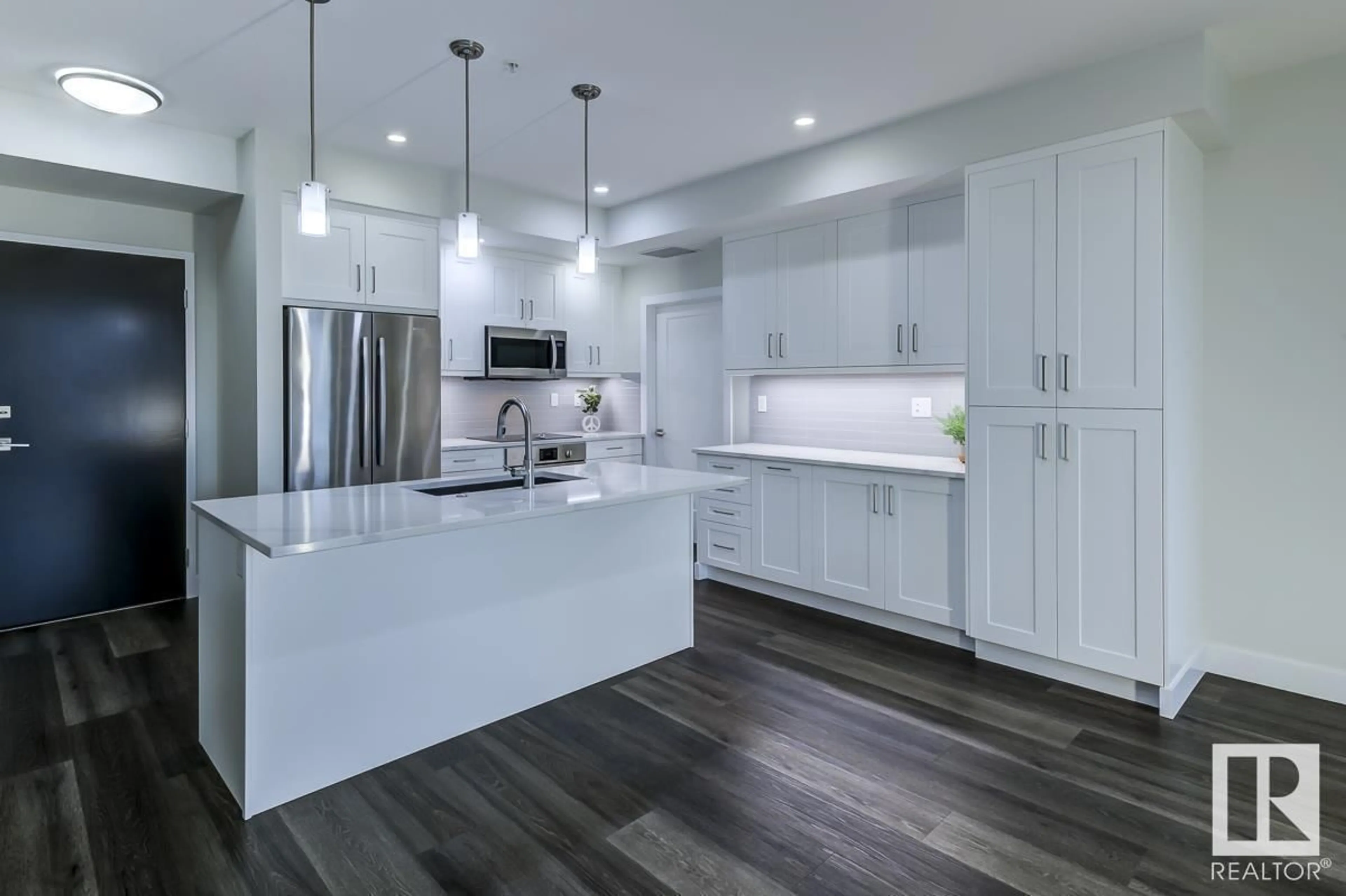 Open concept kitchen for #532 200 Bellerose DR, St. Albert Alberta T8N7P7