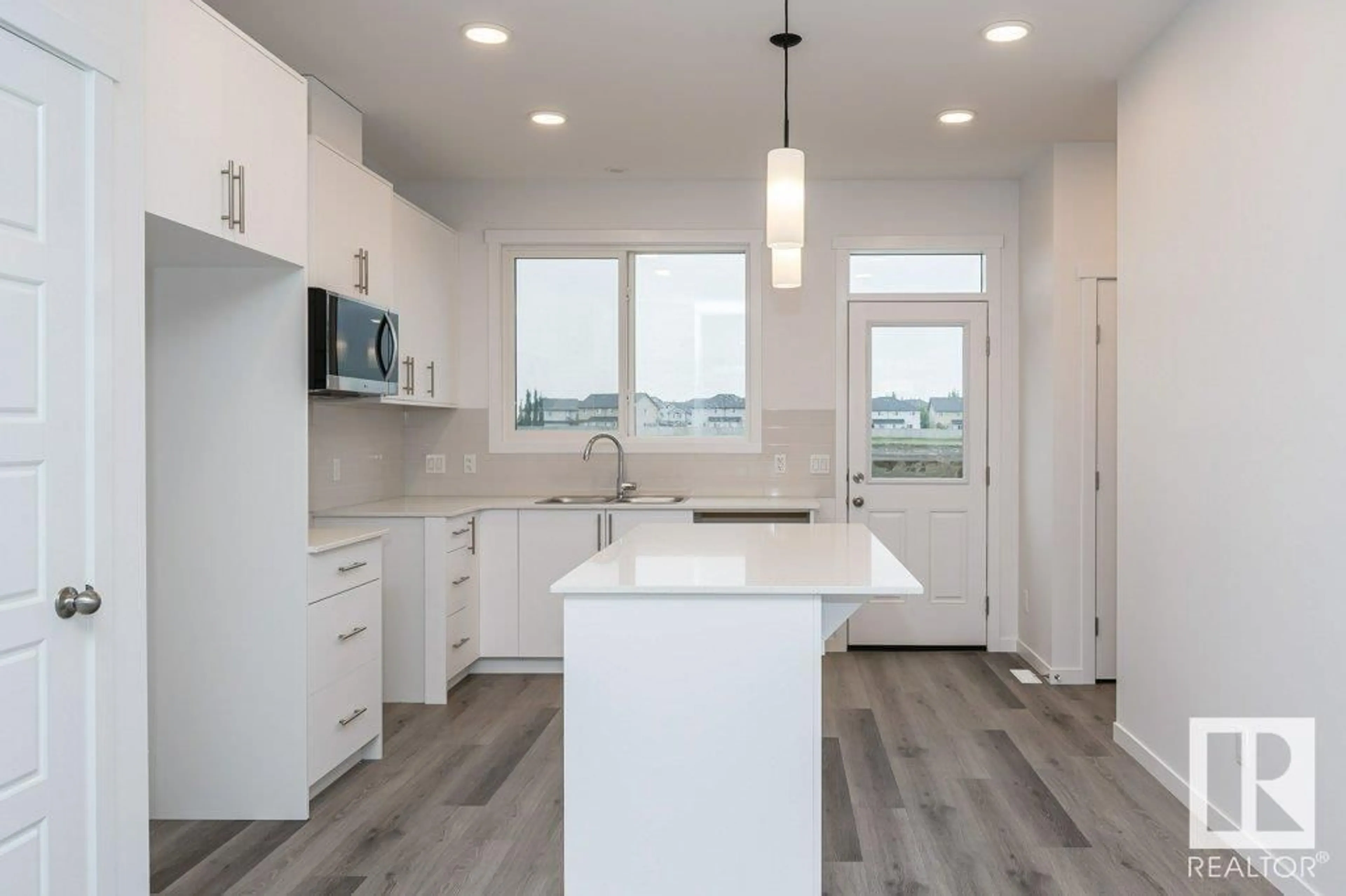 Open concept kitchen for 6419 63 ST, Beaumont Alberta T4X3E3