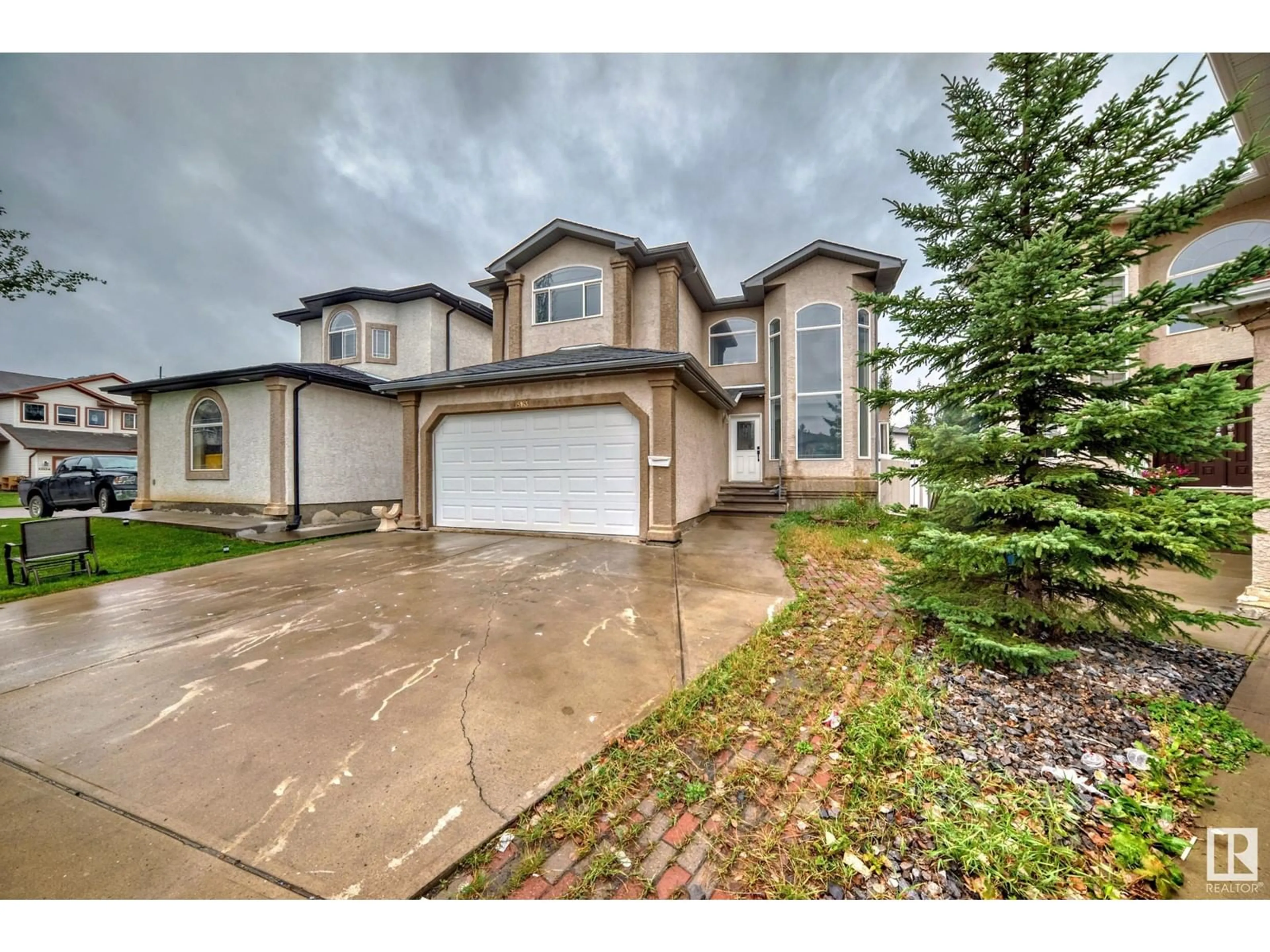 A pic from exterior of the house or condo, the street view for 15163 33 ST NW, Edmonton Alberta T5Y0J8