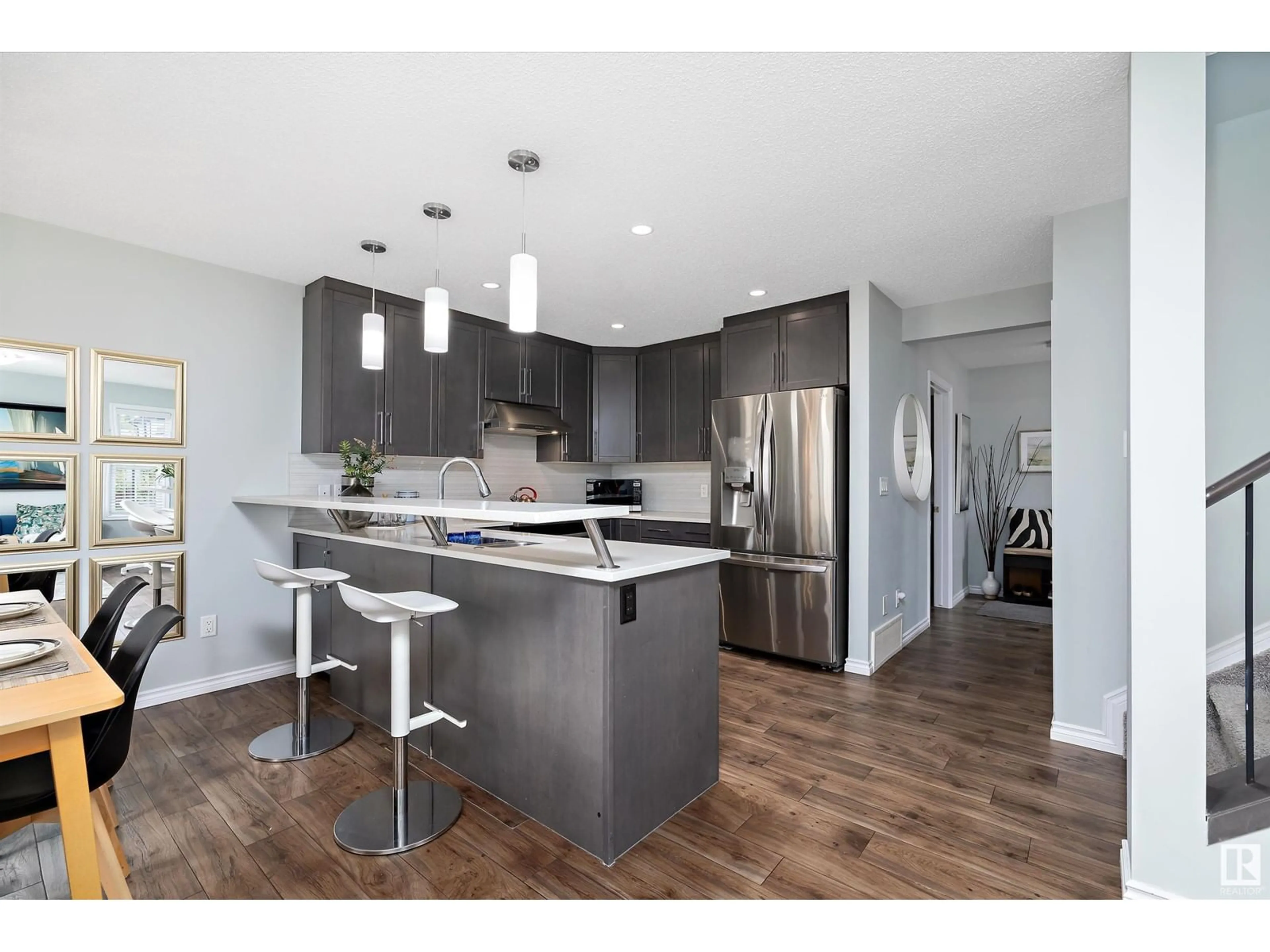 Open concept kitchen for 9457 209A ST NW, Edmonton Alberta T5T7J6