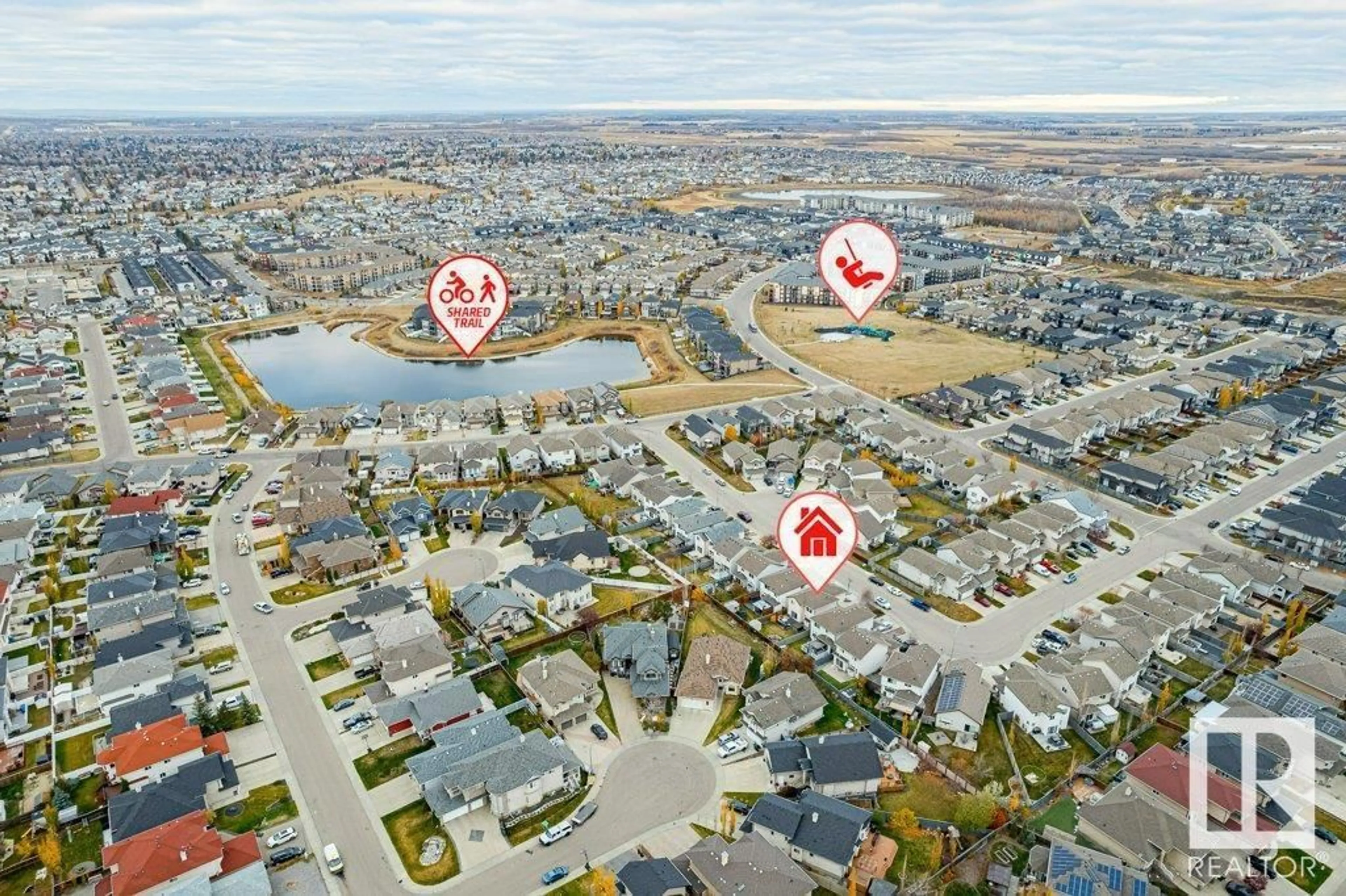 Picture of a map for 7419 170 AV NW, Edmonton Alberta T5Z0B6