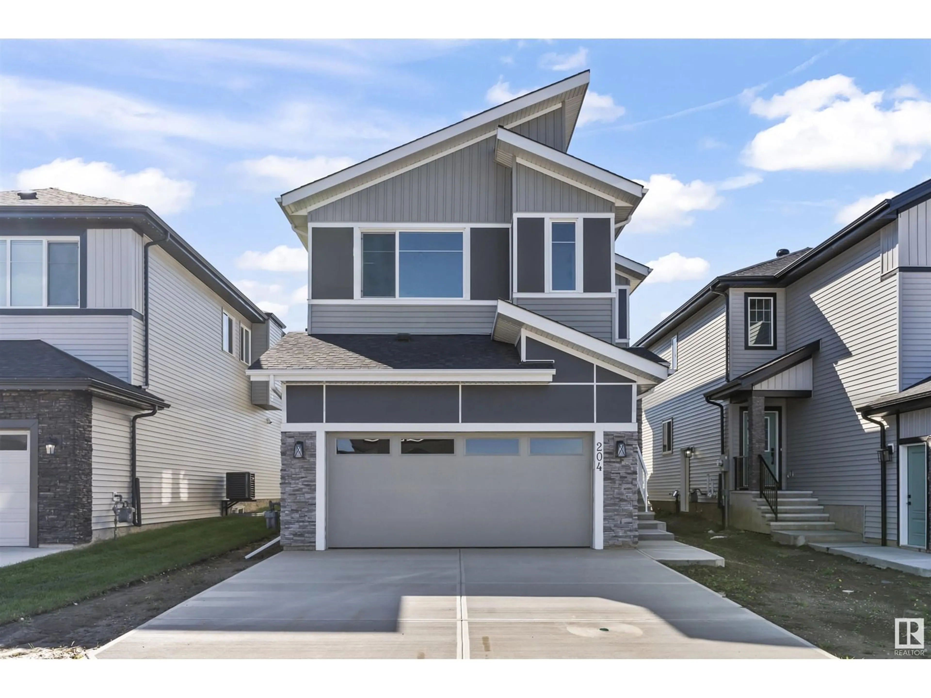 Frontside or backside of a home, the street view for 204 Kettyl Court, Leduc Alberta T9E1S1