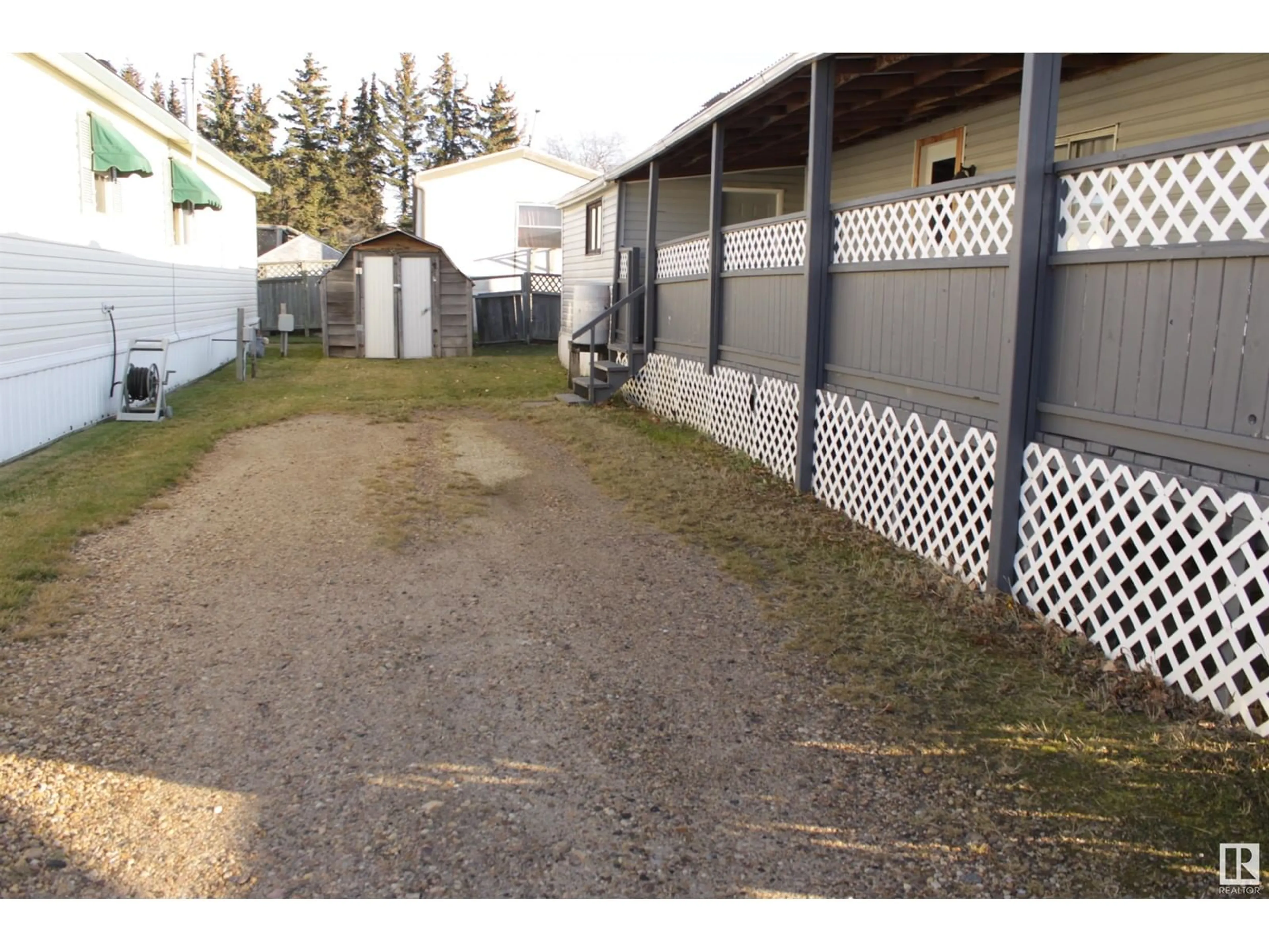 Shed for #14 5403 52A St, Tofield Alberta T0B4J0