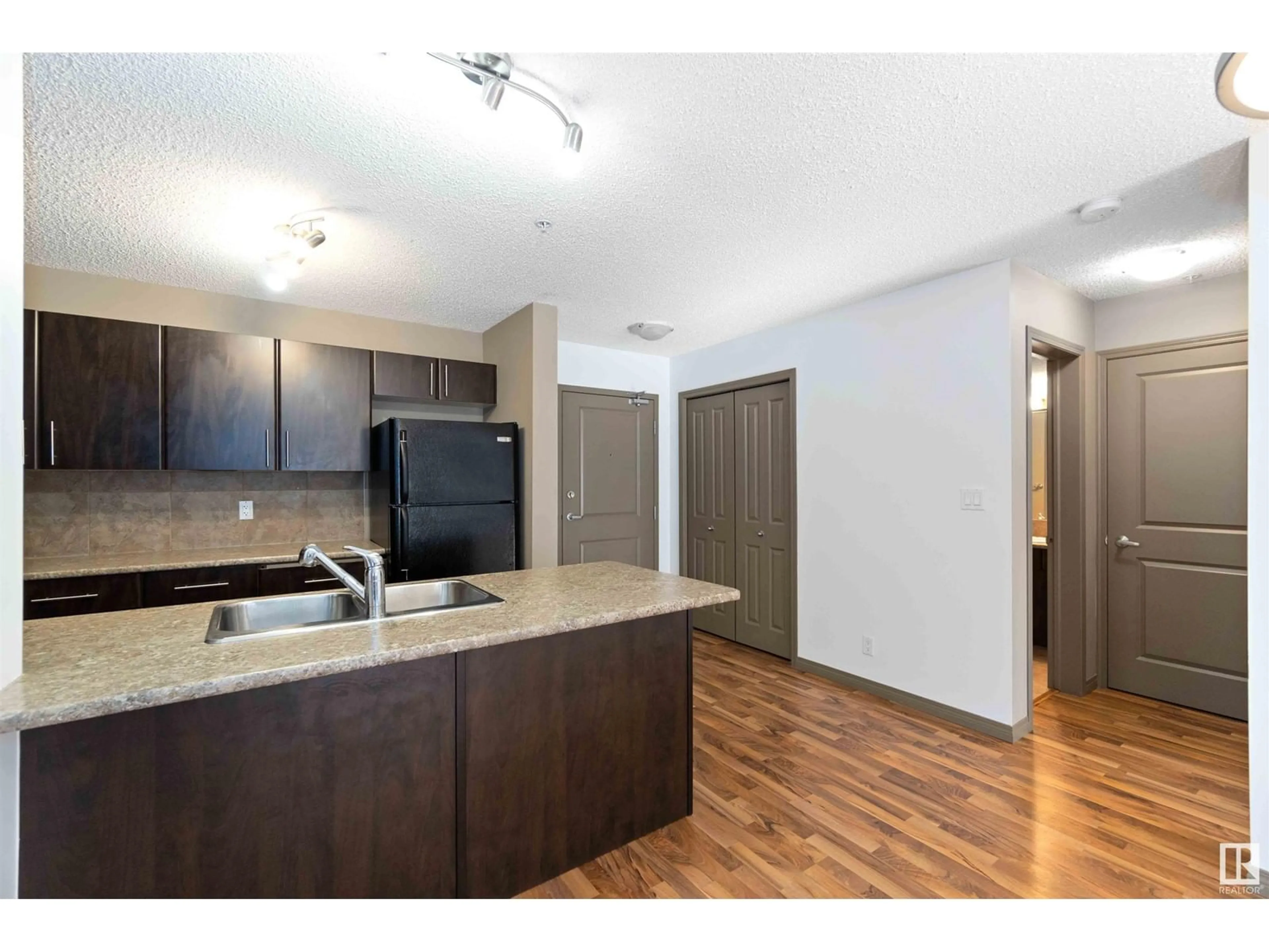 Standard kitchen, wood floors for #104 103 ambleside DR SW, Edmonton Alberta T6W0J4