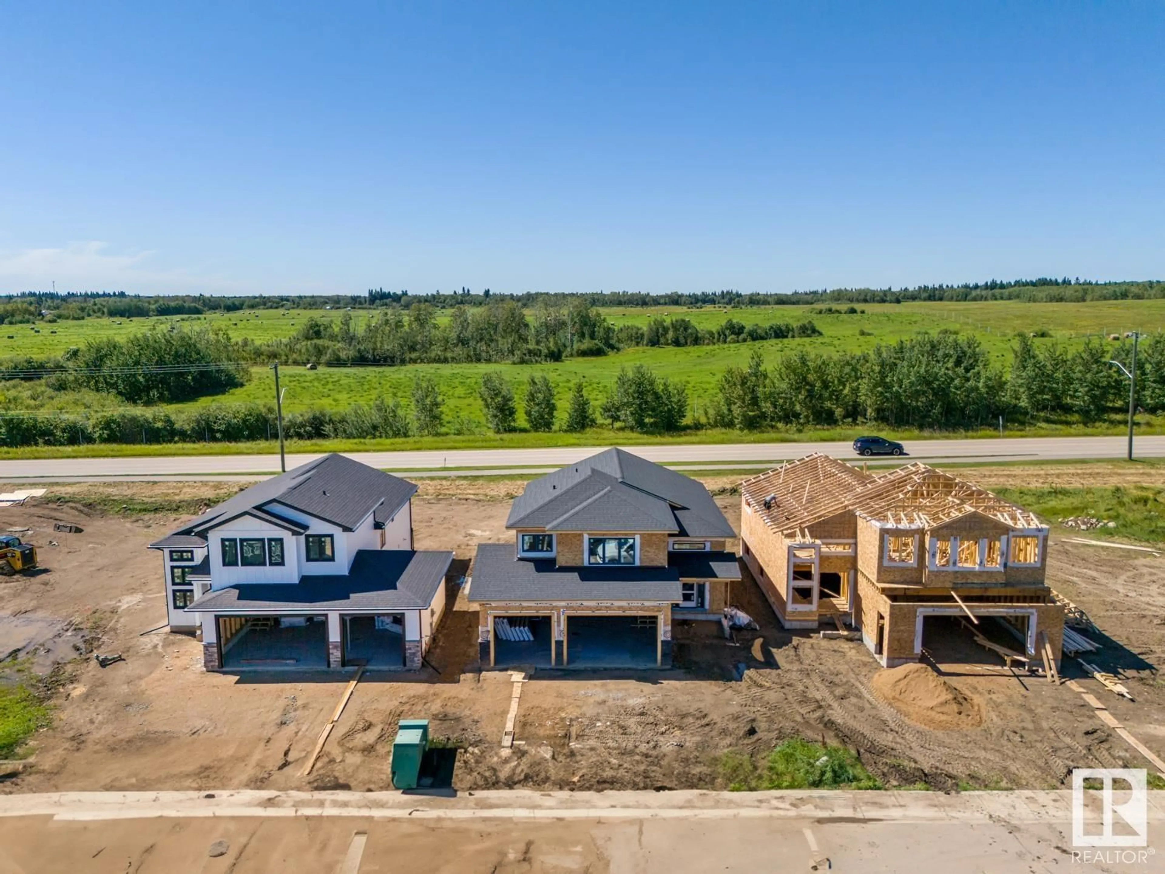 Frontside or backside of a home, the fenced backyard for 426 Lakewood WY, Cold Lake Alberta T9M0K7