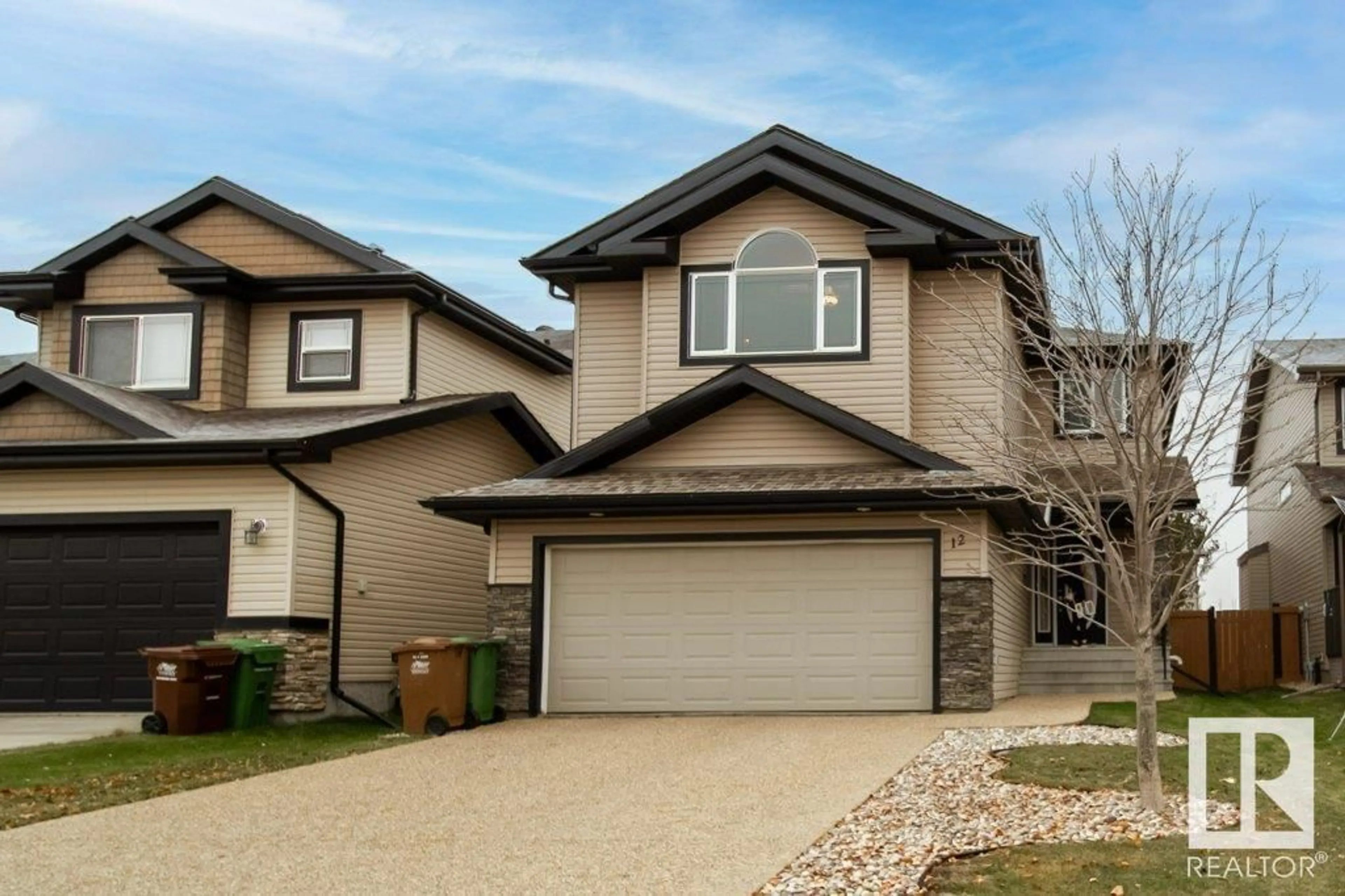 Frontside or backside of a home, the street view for 12 NORTON AV, St. Albert Alberta T8N4C2