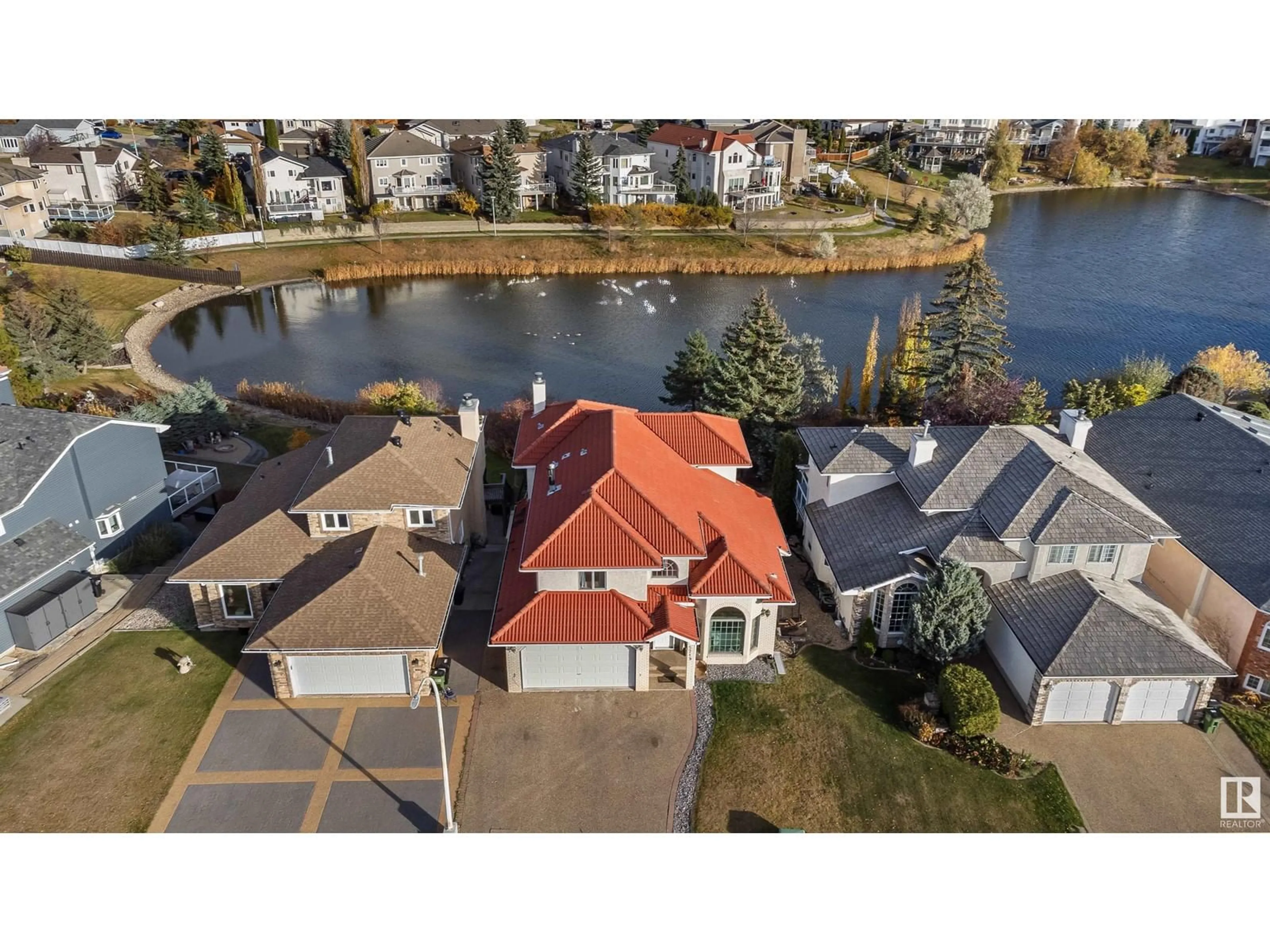 Frontside or backside of a home, the street view for 15719 77 ST NW, Edmonton Alberta T5Z2R8