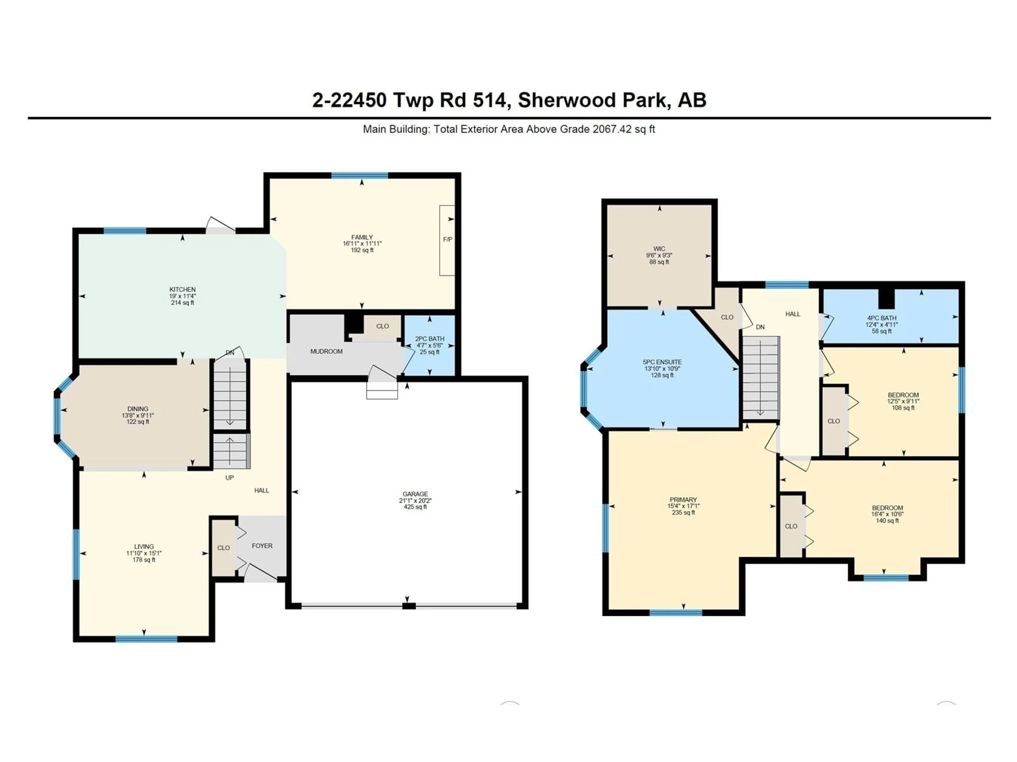 Floor plan for #2 22450 TWP ROAD 514, Rural Strathcona County Alberta T8C1H5