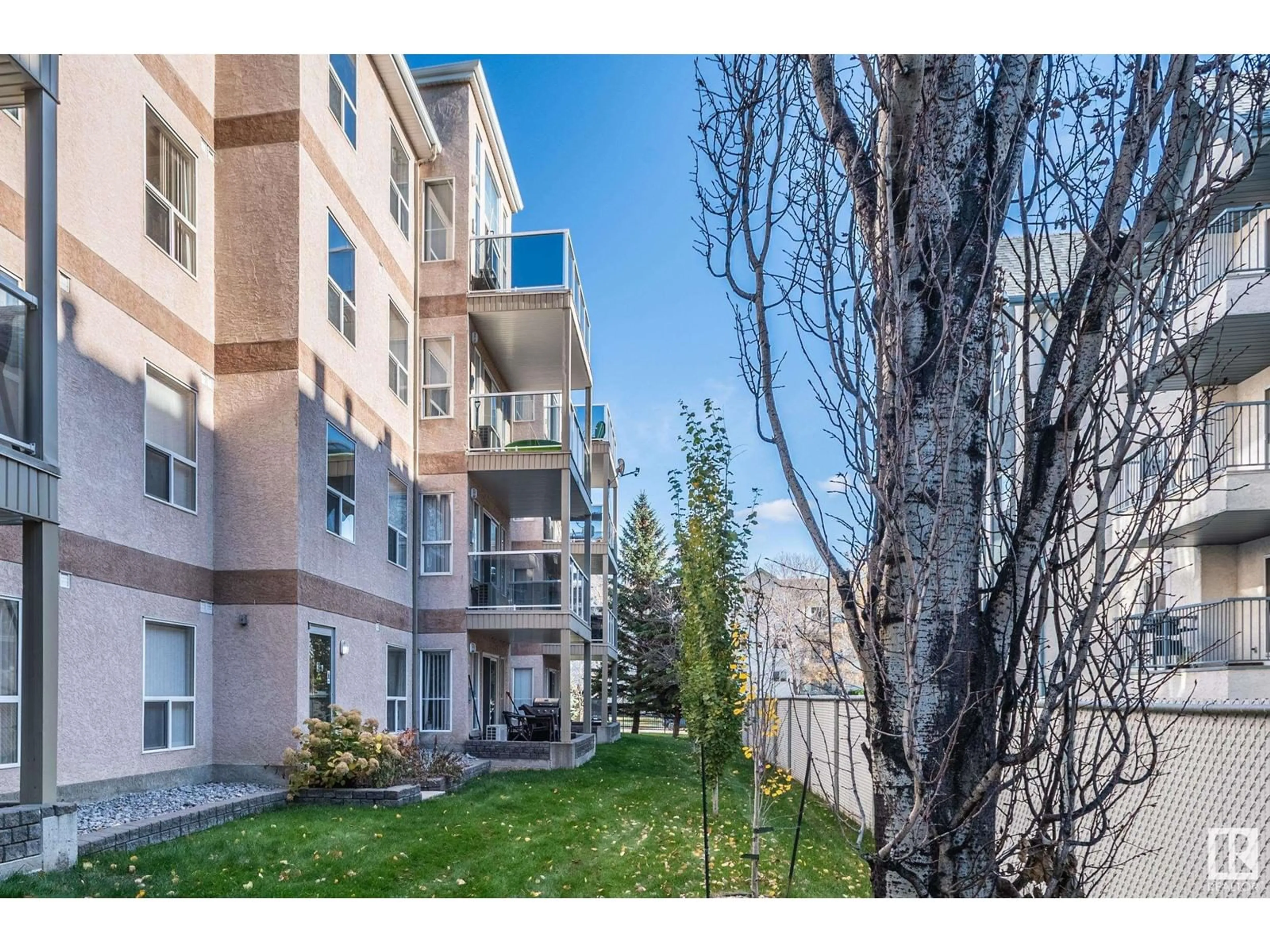 A pic from exterior of the house or condo, the street view for #237 9704 174 ST NW, Edmonton Alberta T5T6J4