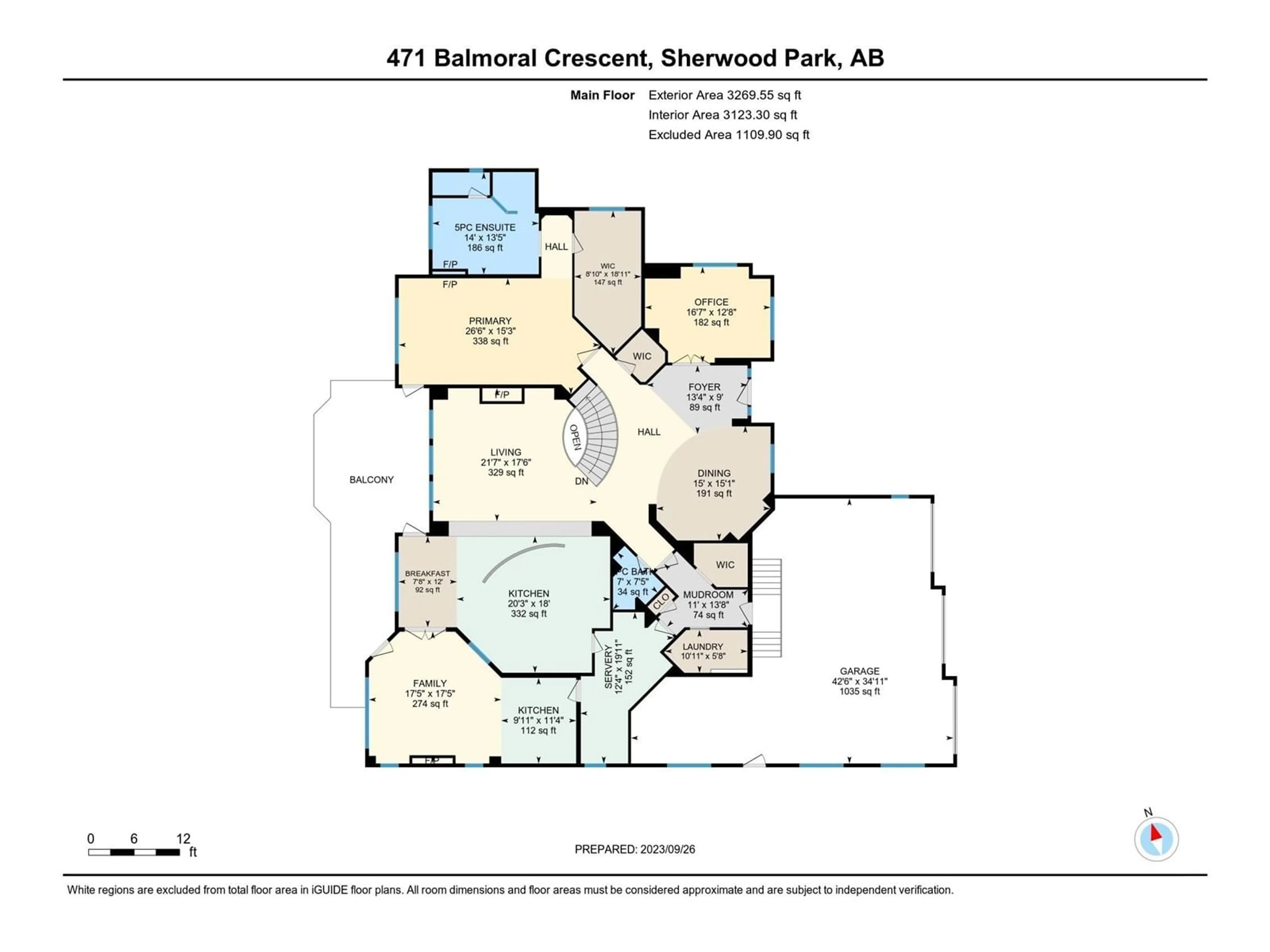 Floor plan for #471 52328 RGE ROAD 233, Rural Strathcona County Alberta T8B0A2