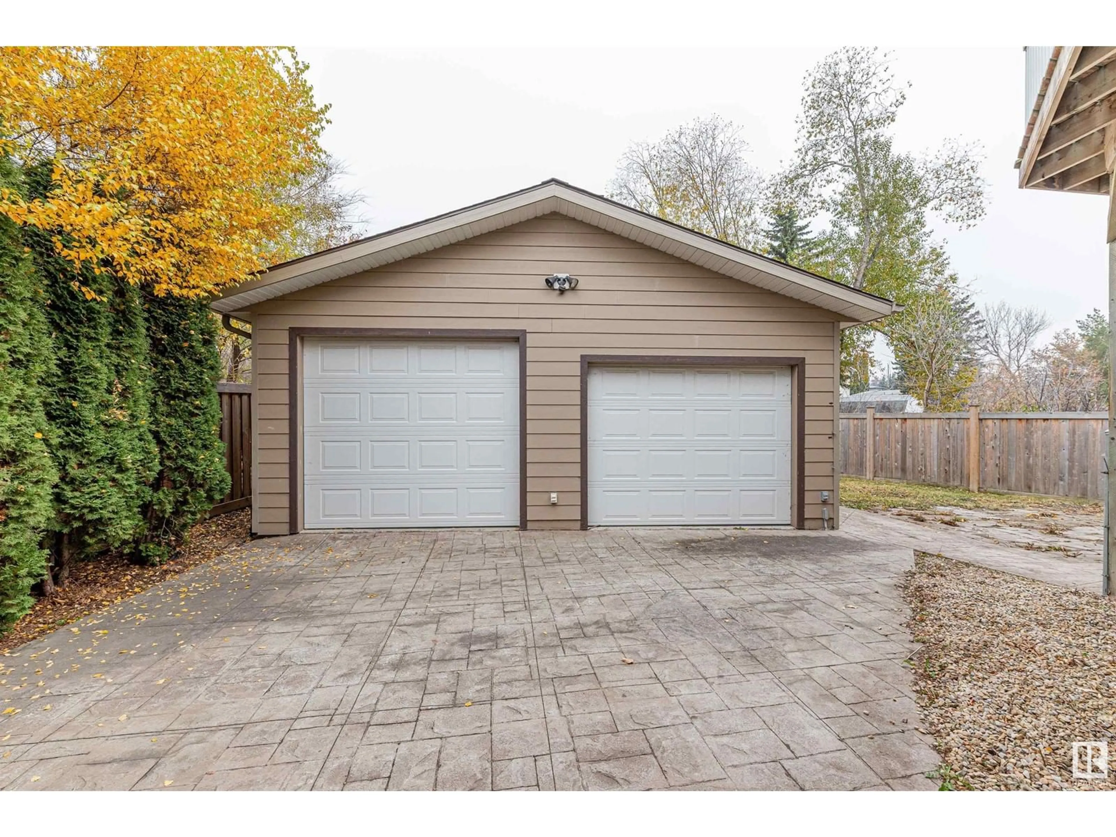 Indoor garage, cement floor for 5911 110 ST NW, Edmonton Alberta T6H3E4