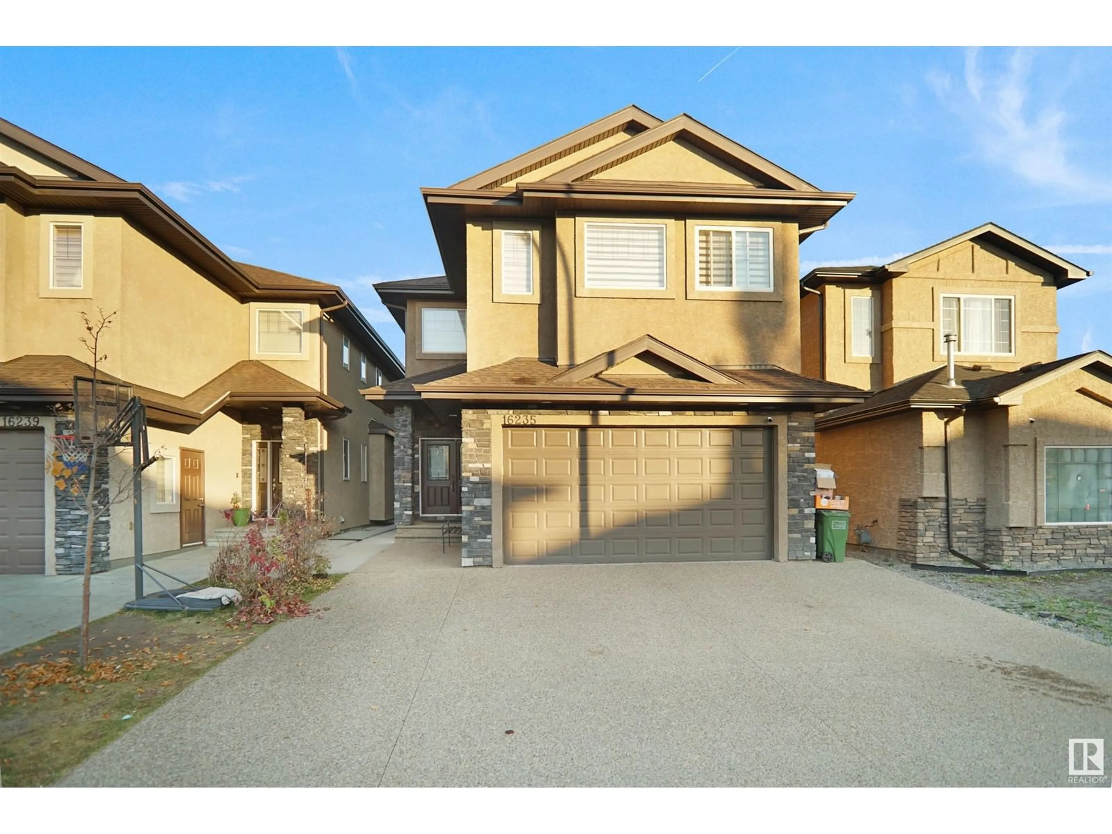 Frontside or backside of a home, the street view for 16235 138 ST NW, Edmonton Alberta T6V0J8