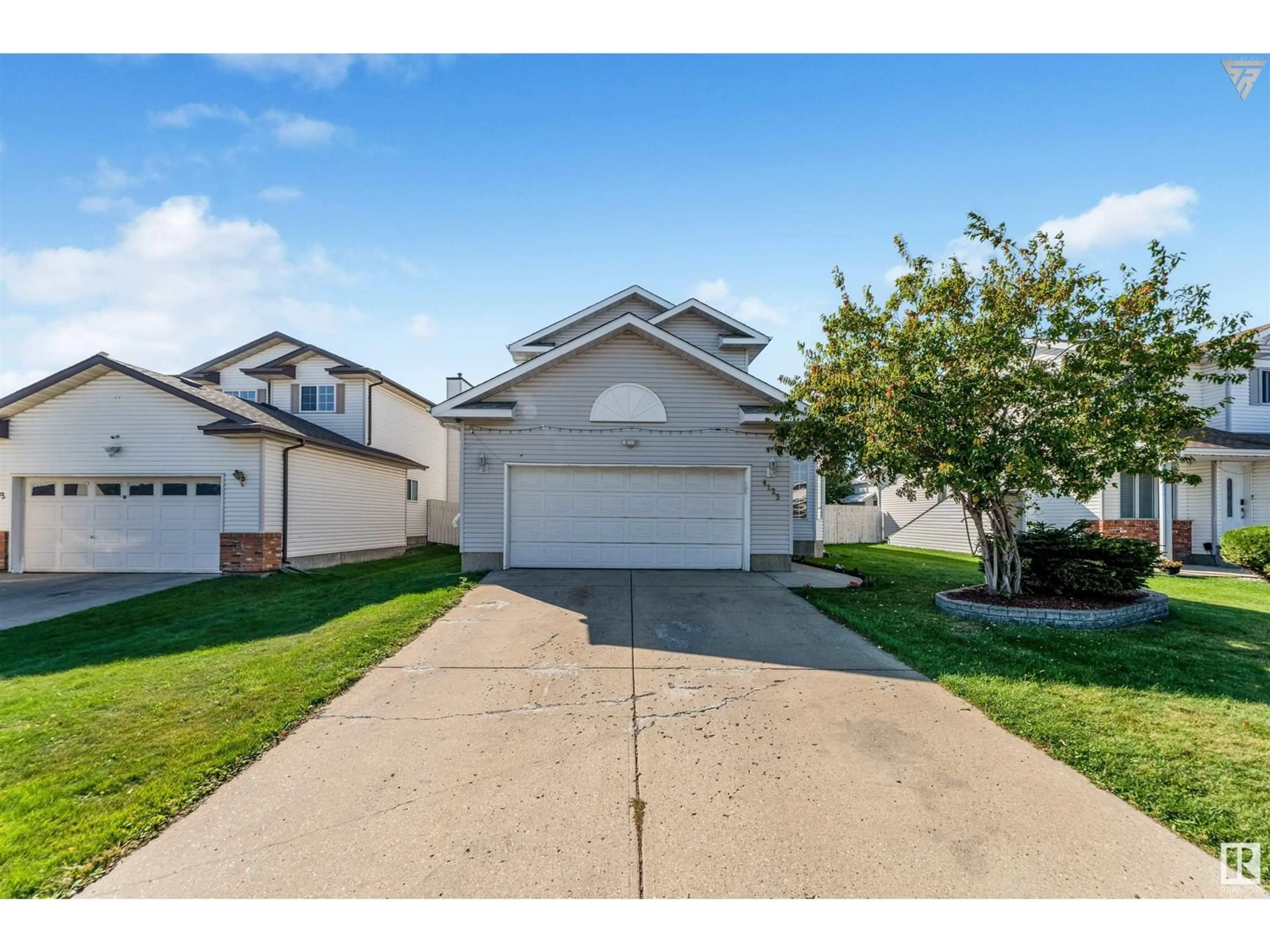 Frontside or backside of a home, the street view for 4123 22 AV NW, Edmonton Alberta T6L6L4