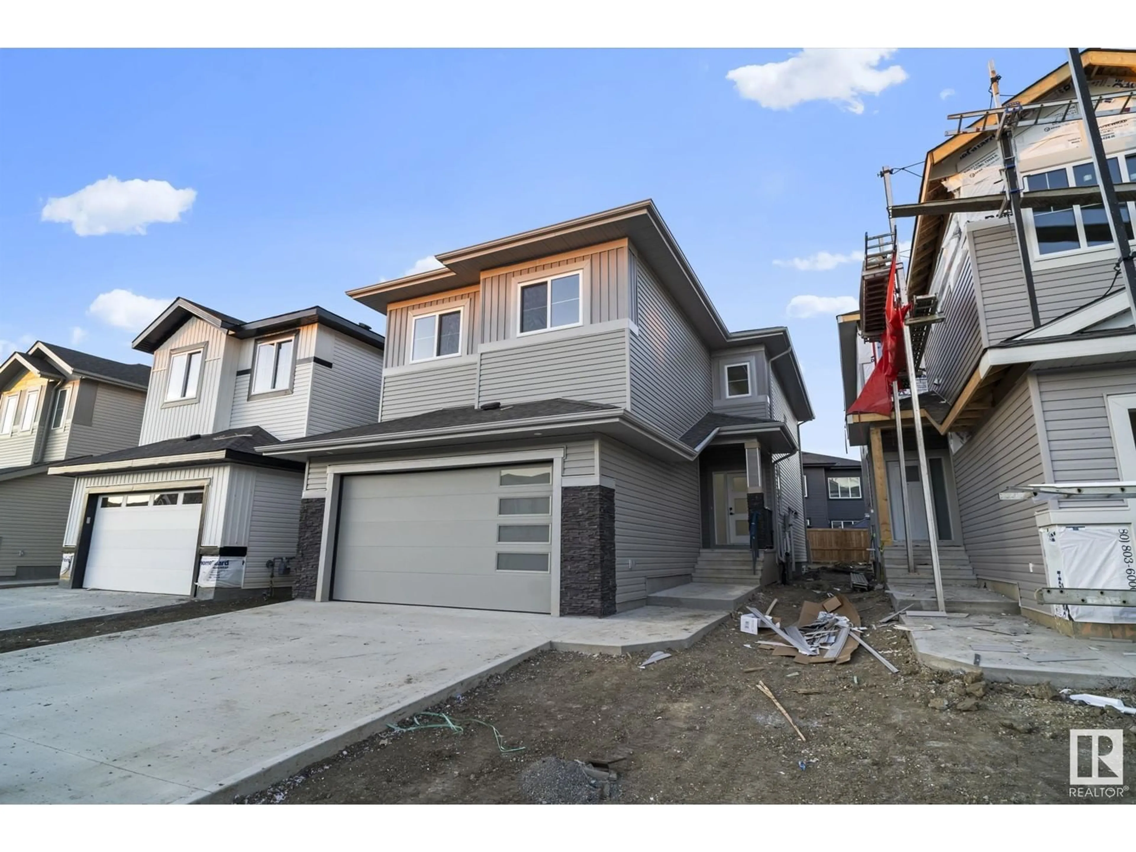 A pic from exterior of the house or condo, the street view for 437 roberts CR, Leduc Alberta T9E1N4