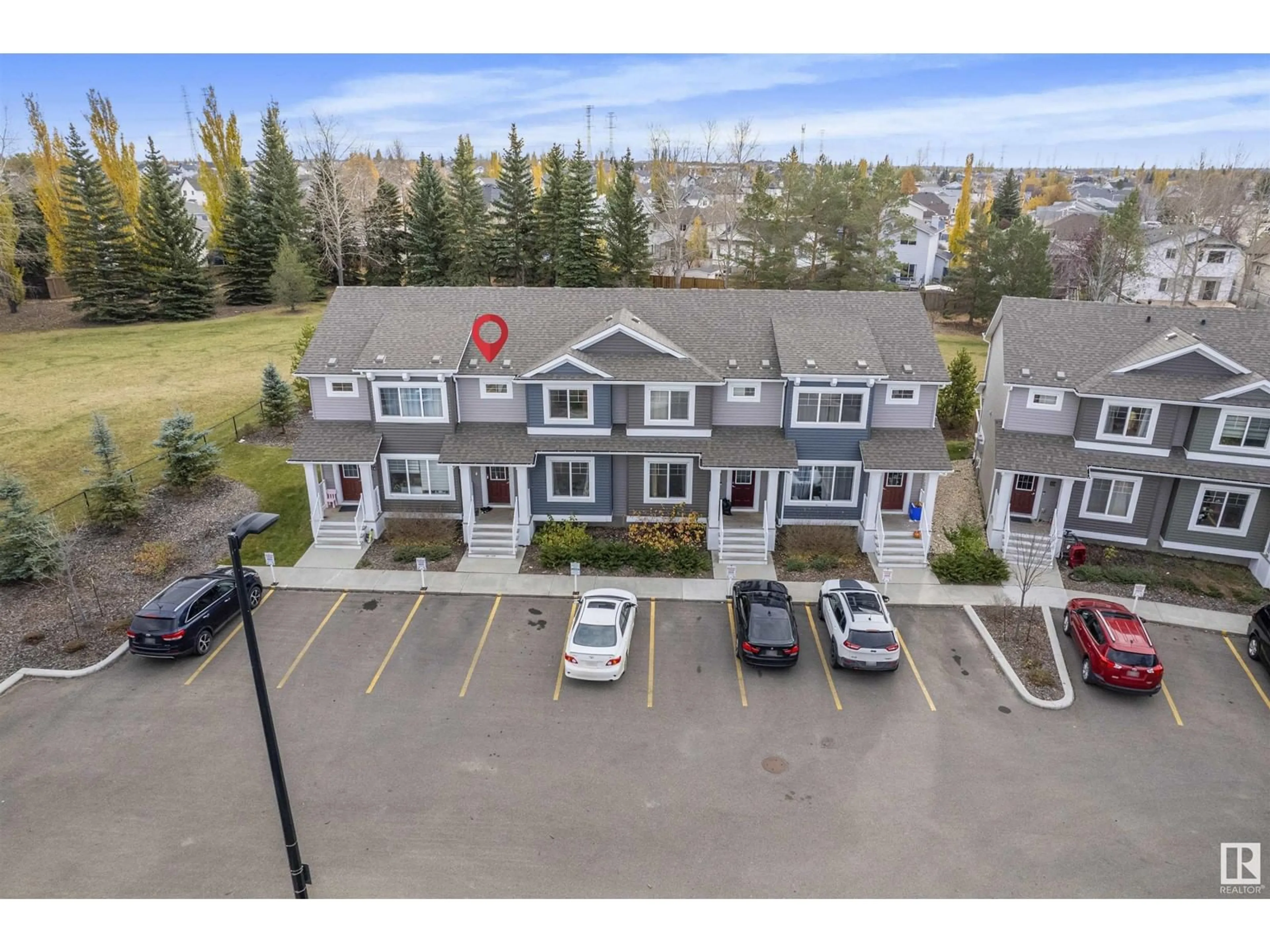 A pic from exterior of the house or condo, the street view for #13 4205 30 ST NW, Edmonton Alberta T6T1K5