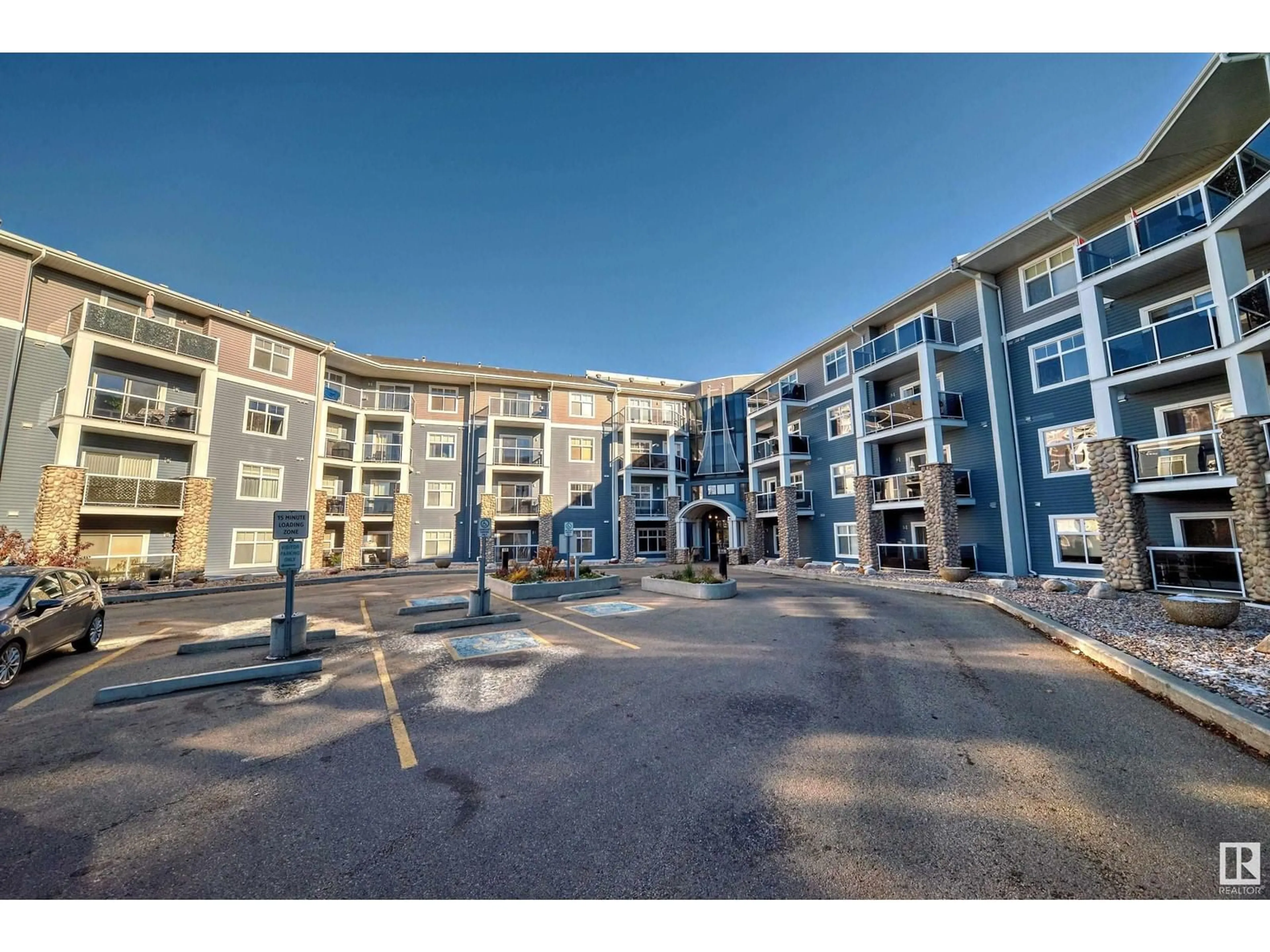 A pic from exterior of the house or condo for #215 16035 132 ST NW, Edmonton Alberta T6V0B4