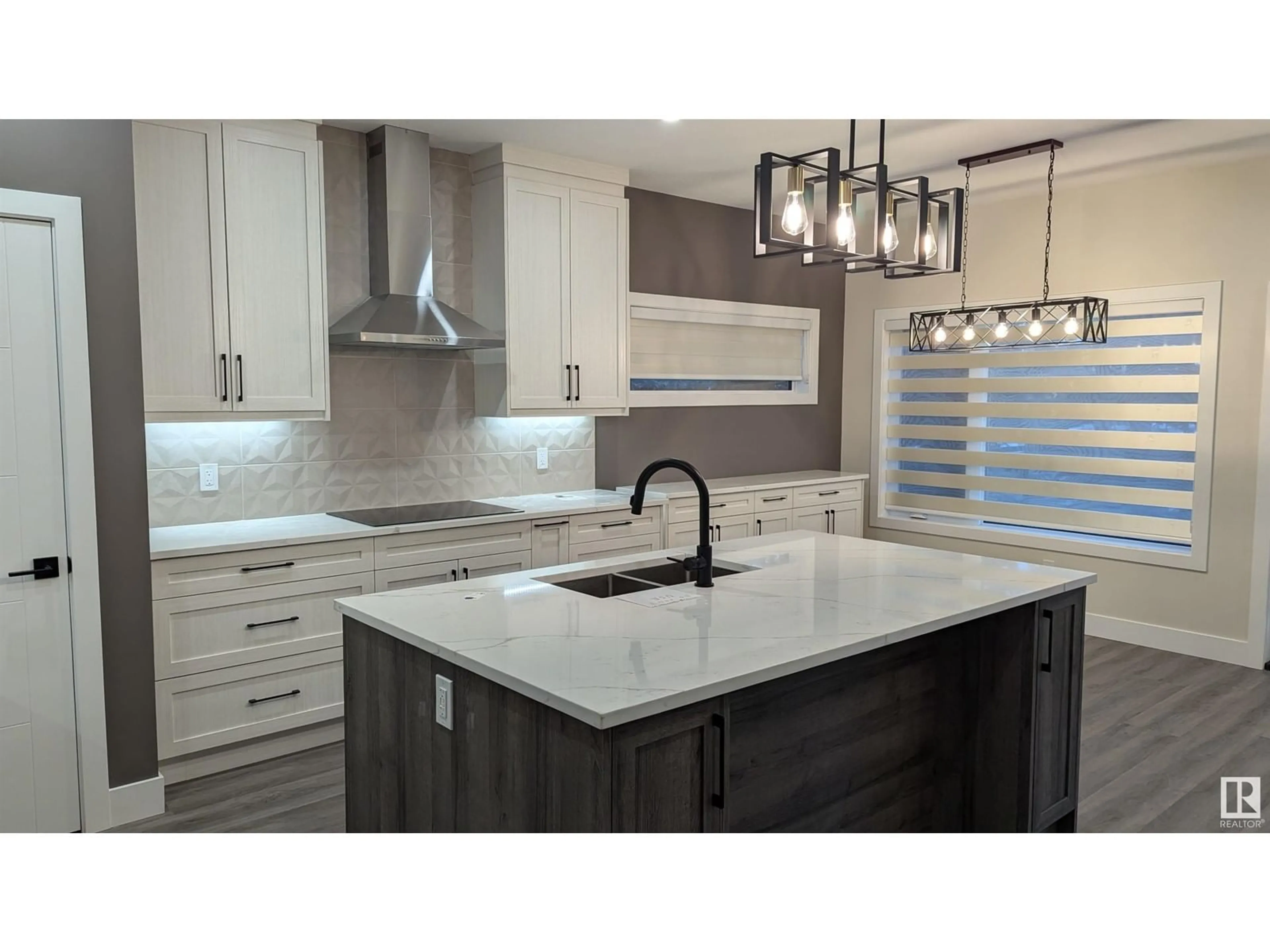 Contemporary kitchen, ceramic/tile floor for #7 604 MCALLISTER LO SW, Edmonton Alberta T6W1K8