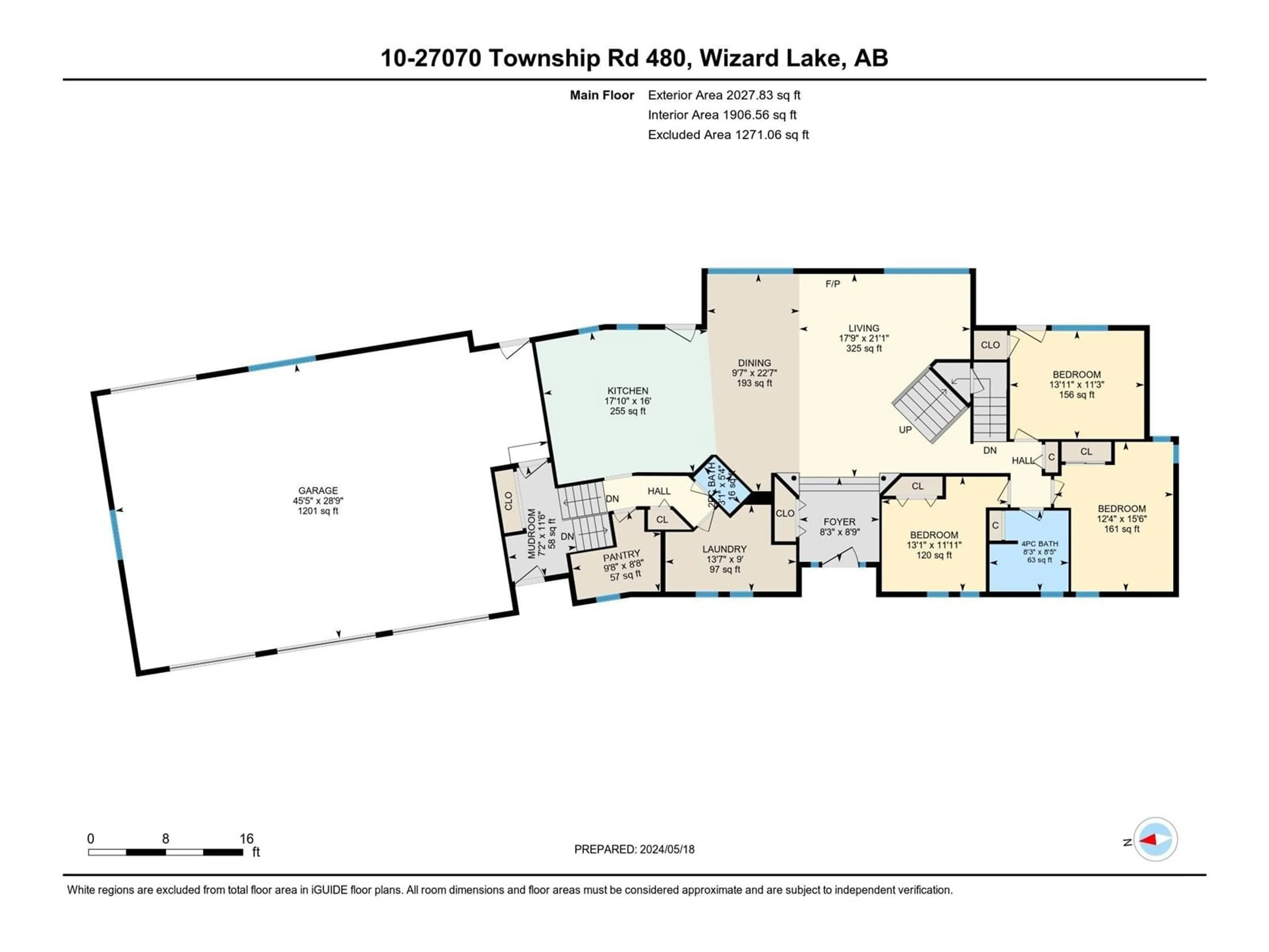 Floor plan for 27070 - 10 TWP RD 480, Rural Leduc County Alberta T0C2P0