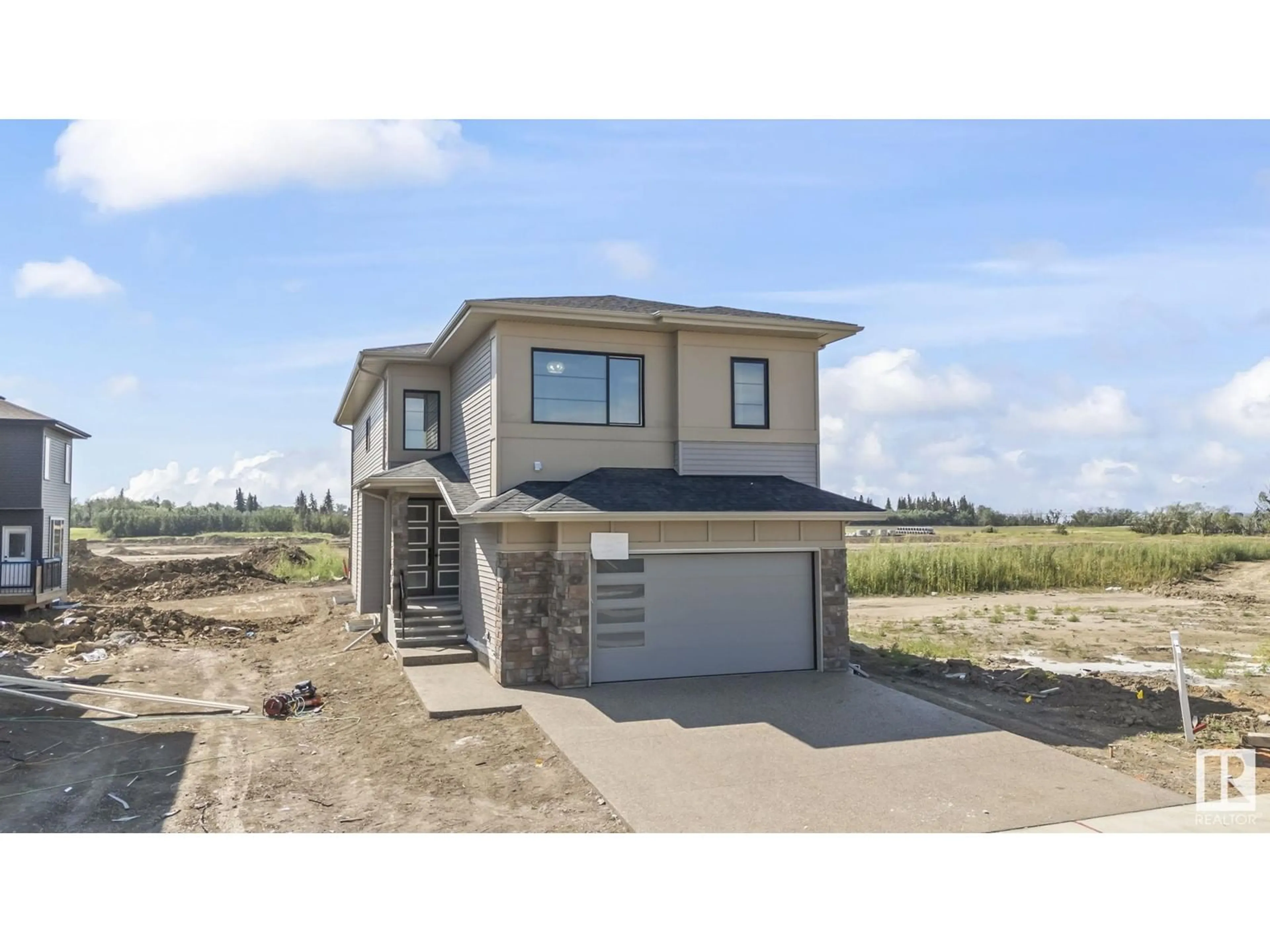 Frontside or backside of a home, cottage for 8404 MAYDAY LINK SW, Edmonton Alberta T6X0Y7