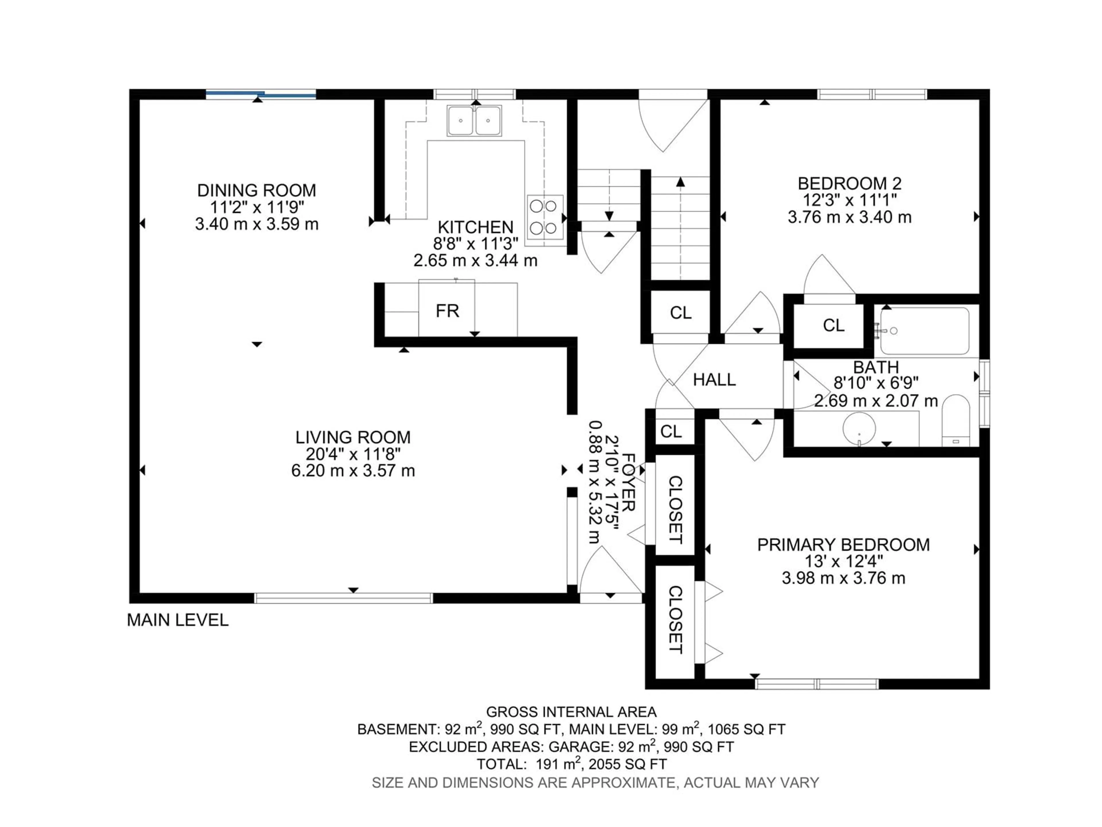 Floor plan for 4907 55A AV, Stony Plain Alberta T7Z1B3