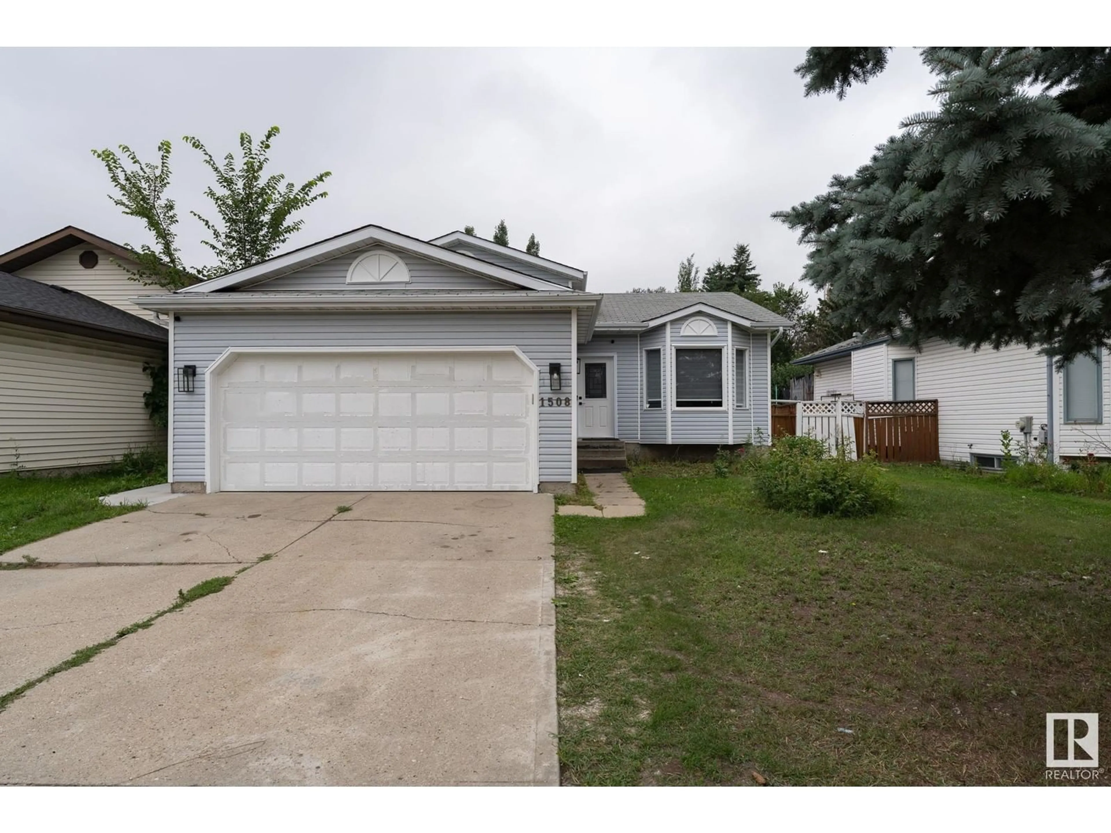 Frontside or backside of a home, the street view for 1508 48 ST NW, Edmonton Alberta T6L6H9