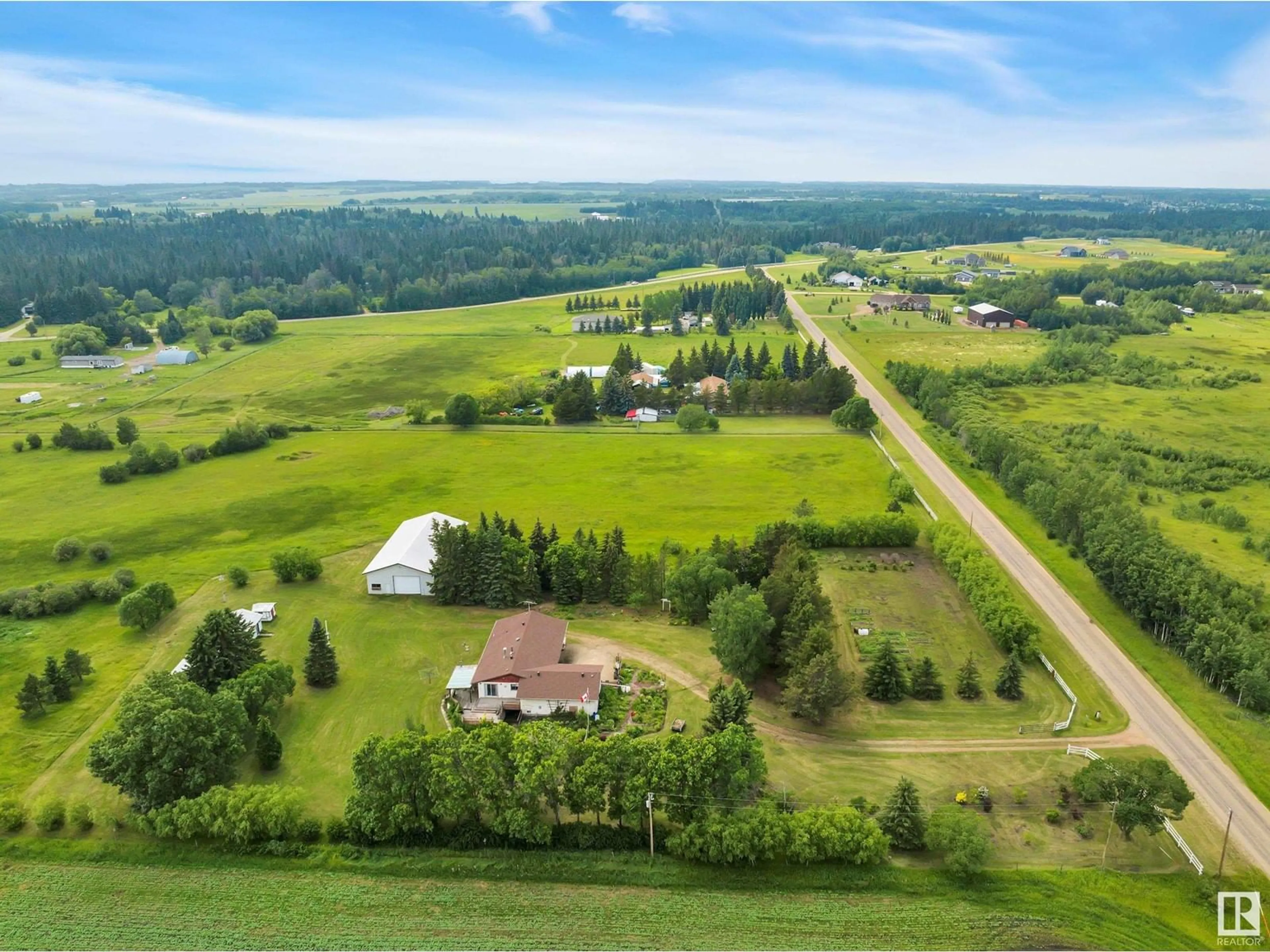 A pic from exterior of the house or condo, cottage for 243023 TWP RD 474, Rural Wetaskiwin County Alberta T0C1Z0