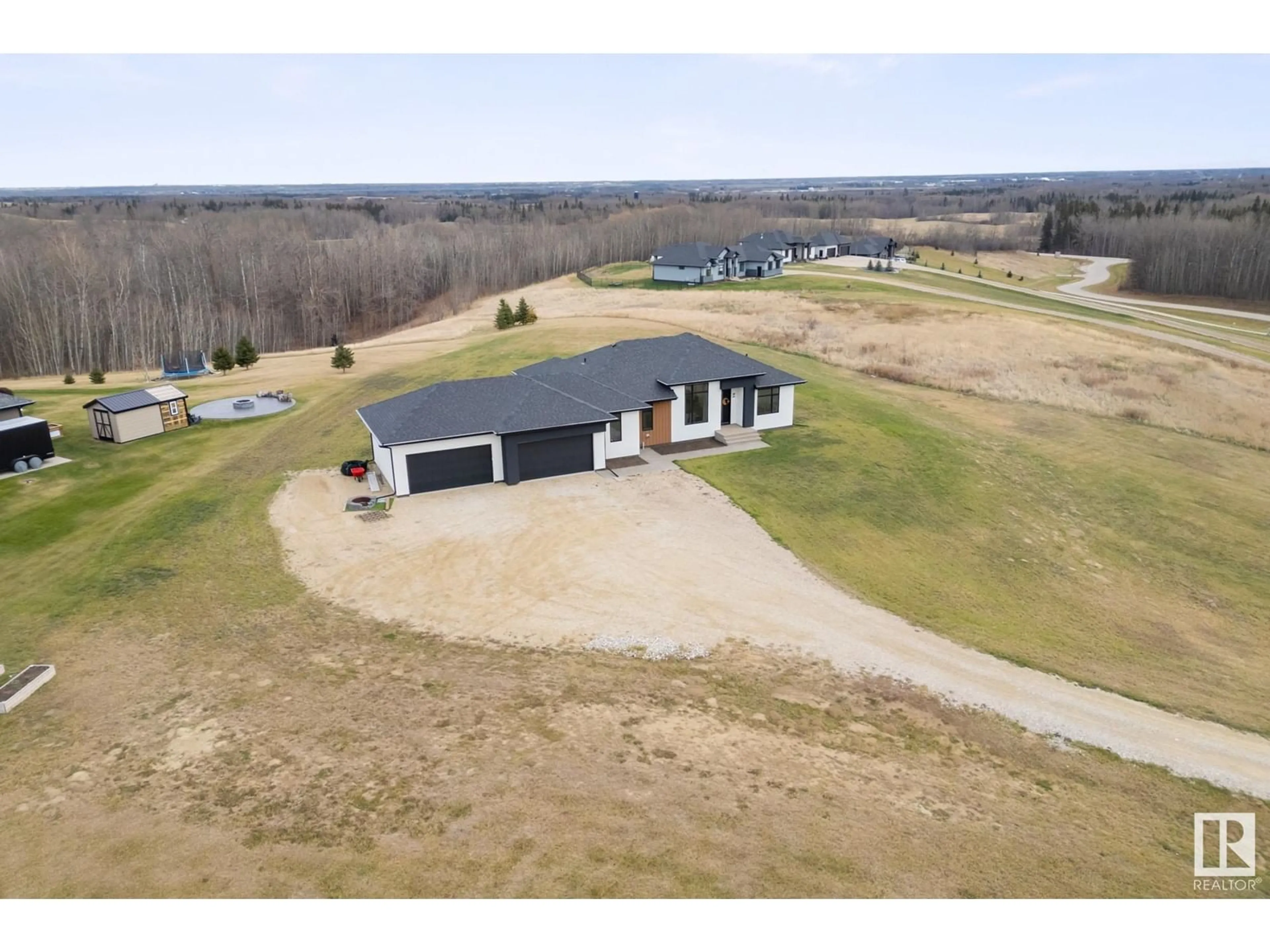 Frontside or backside of a home, cottage for #9 1118 TWP ROAD 534, Rural Parkland County Alberta T7K0B6