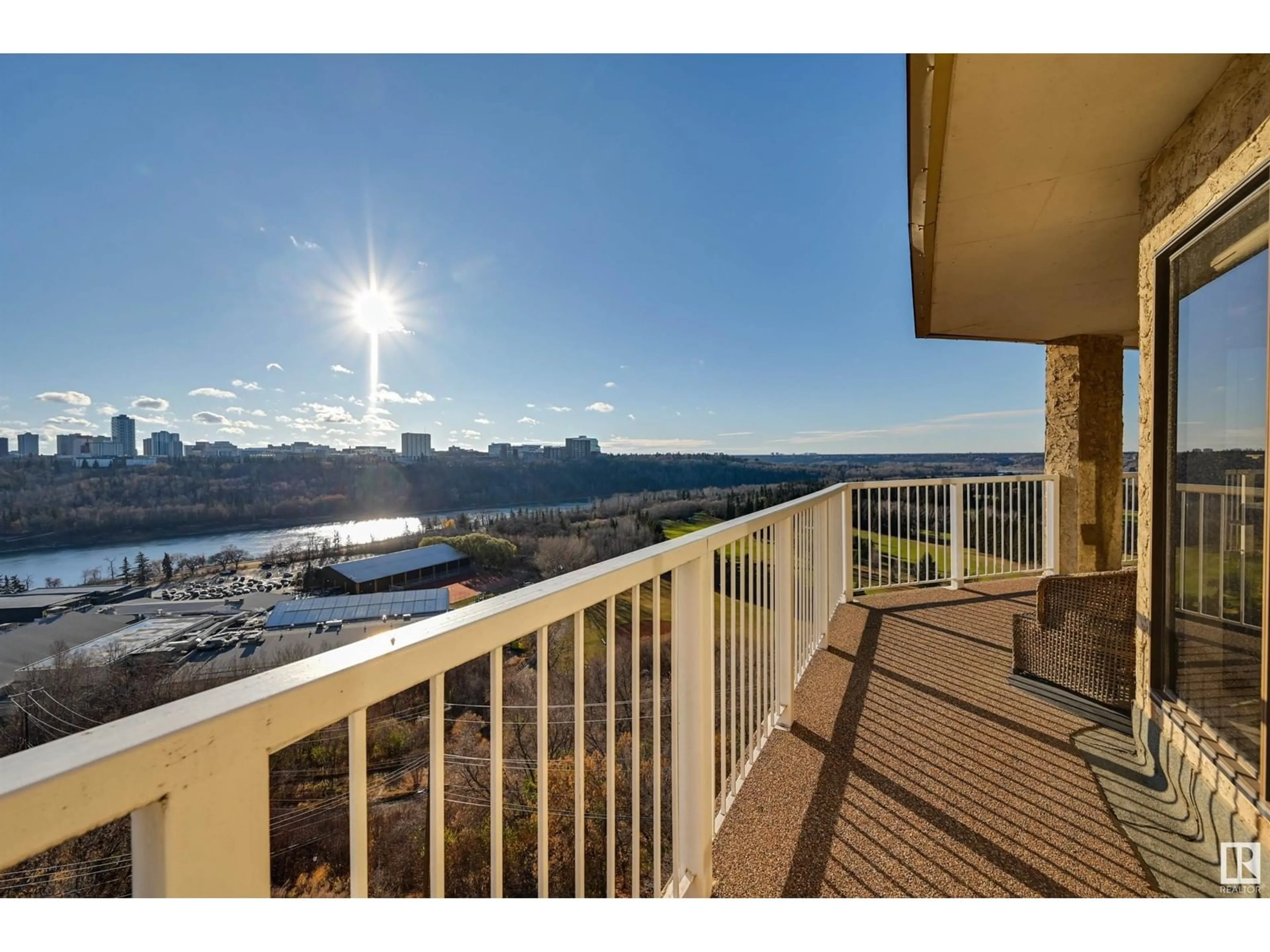 A pic from exterior of the house or condo, the view of lake or river for #10 9734 111 ST NW, Edmonton Alberta T5K1J8