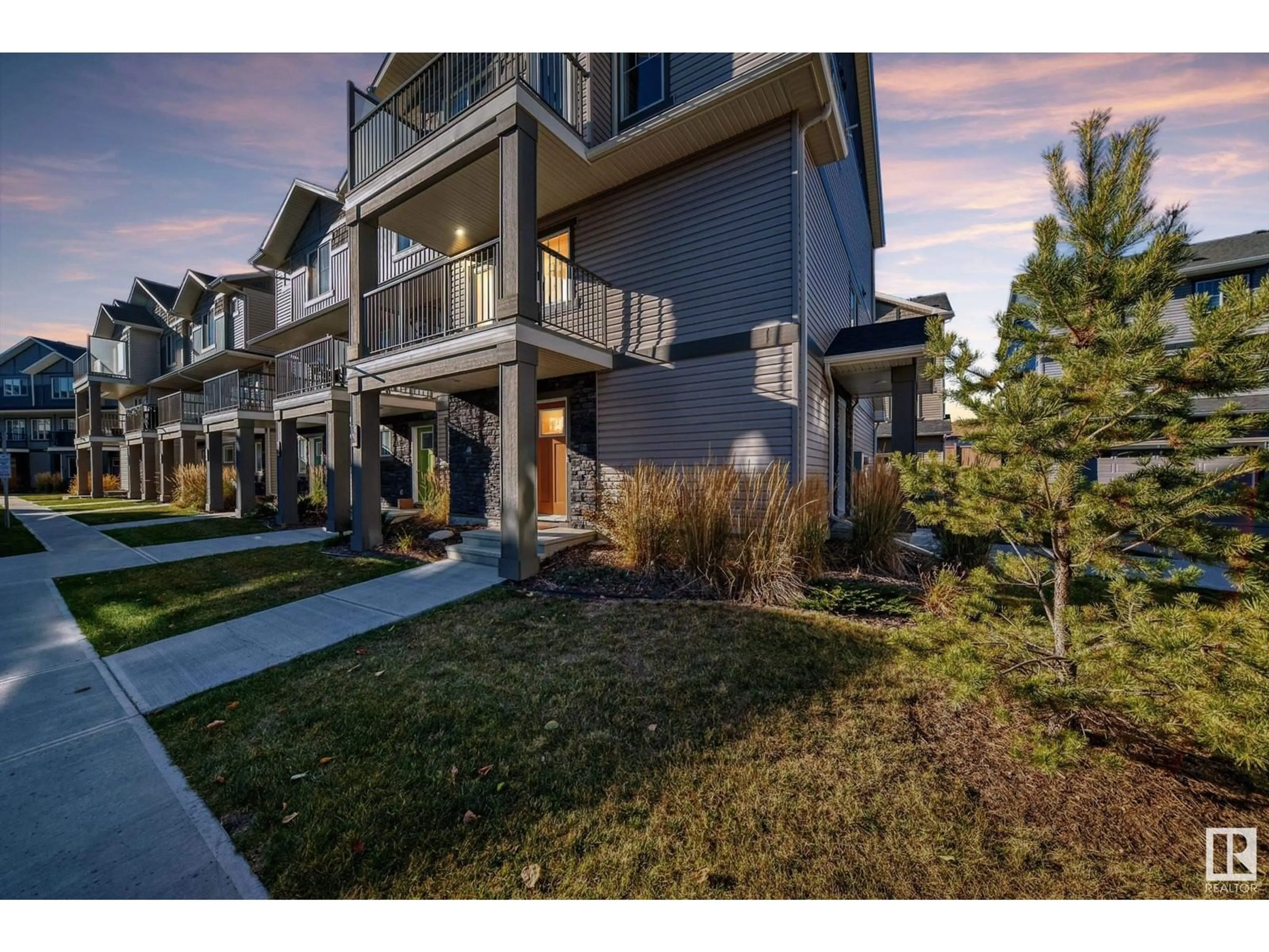 A pic from exterior of the house or condo, the street view for #91 12815 CUMBERLAND RD NW, Edmonton Alberta T6V0M2