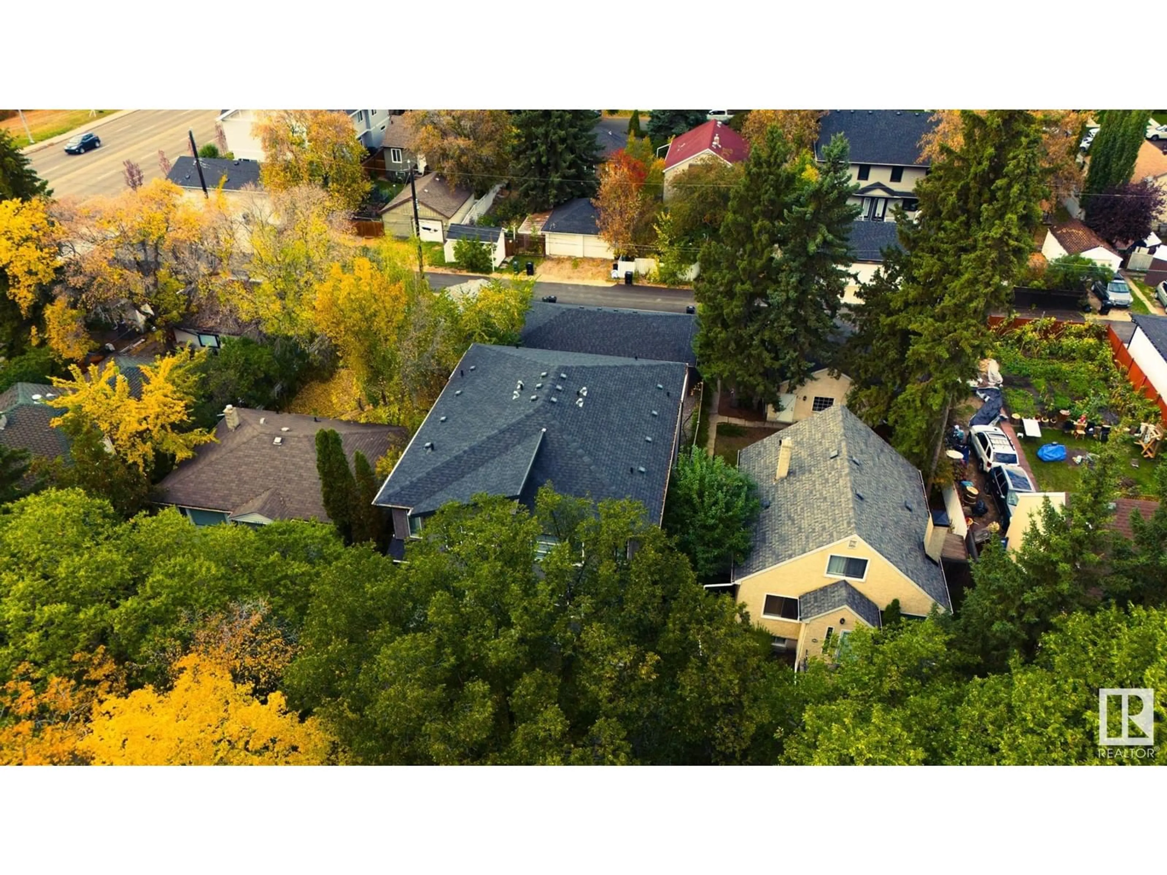 Frontside or backside of a home, the street view for 10836 63 AV NW, Edmonton Alberta T6H1P8