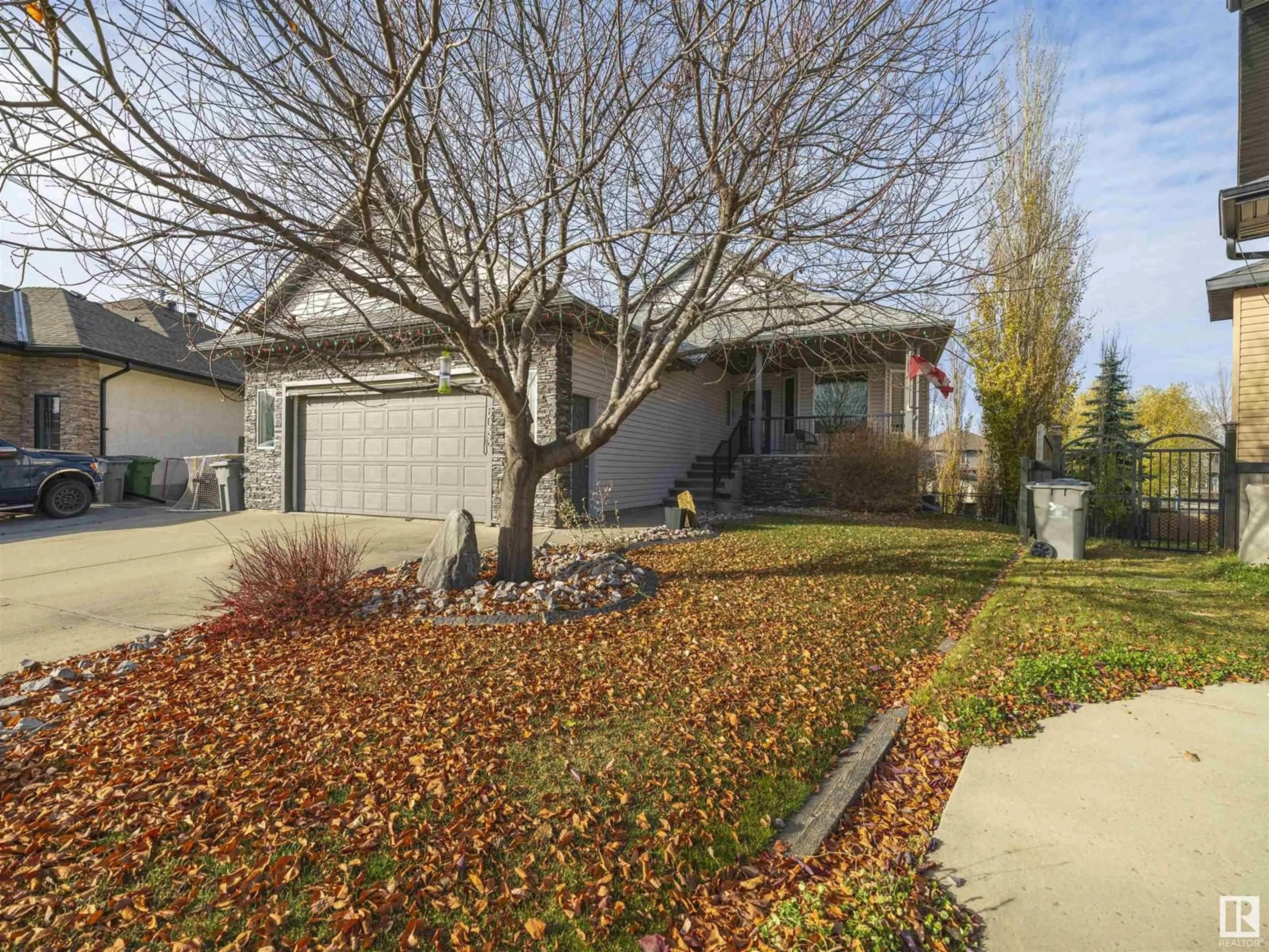 Frontside or backside of a home, the street view for 6033 32 AV, Beaumont Alberta T4X1T6