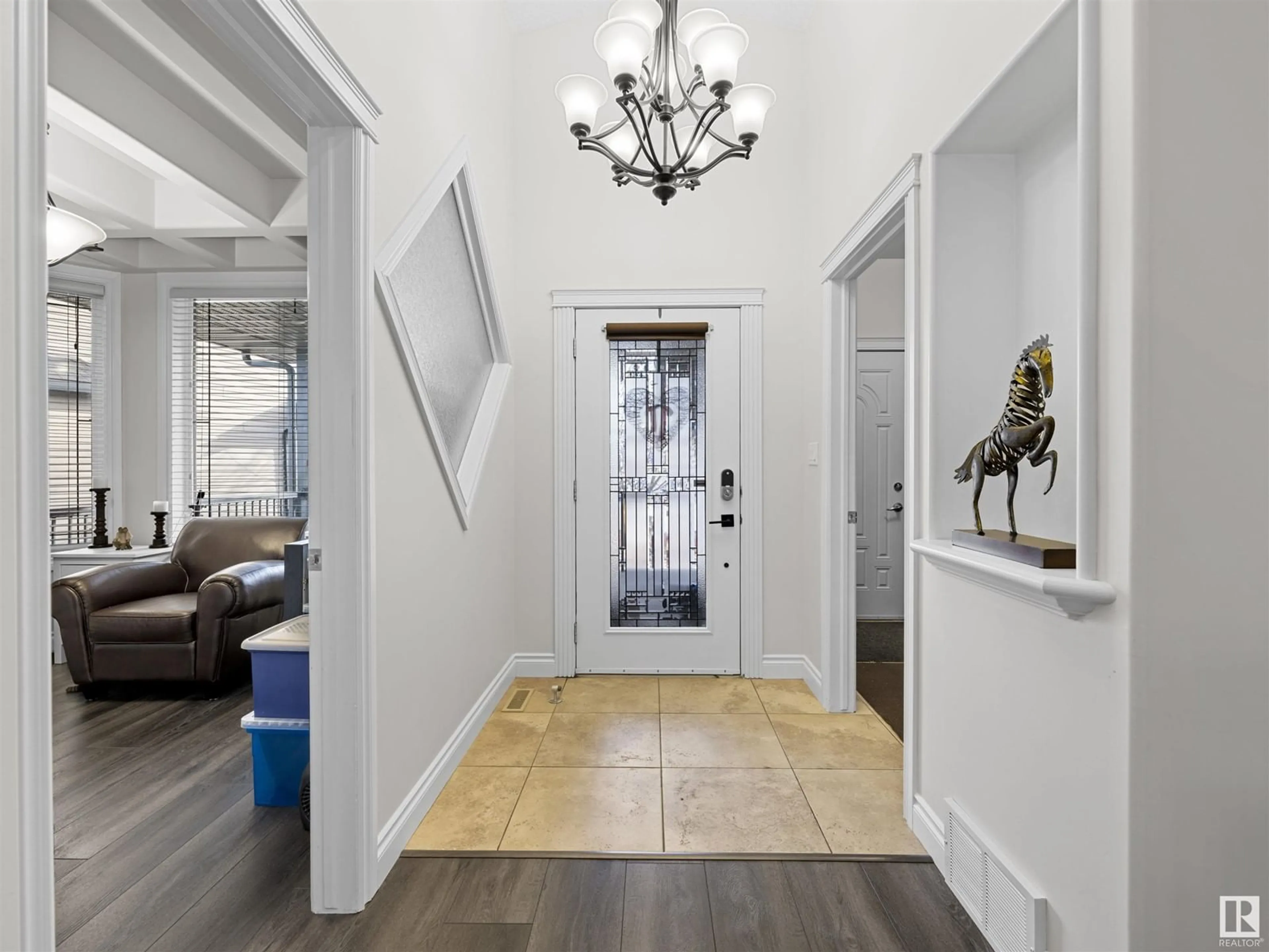 Indoor entryway, wood floors for 6033 32 AV, Beaumont Alberta T4X1T6