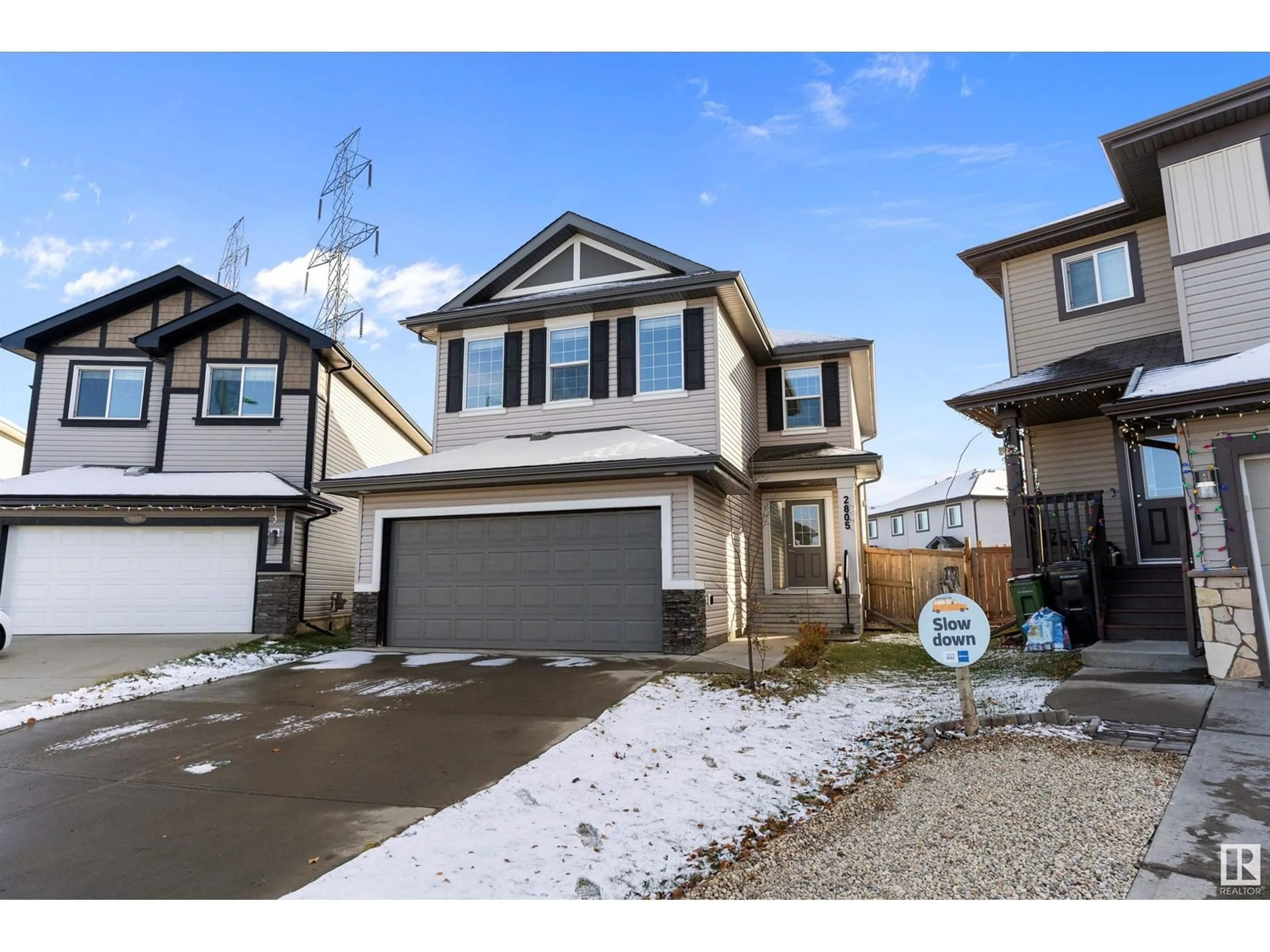 Frontside or backside of a home, the street view for 2805 16a AV NW, Edmonton Alberta T6T0R7