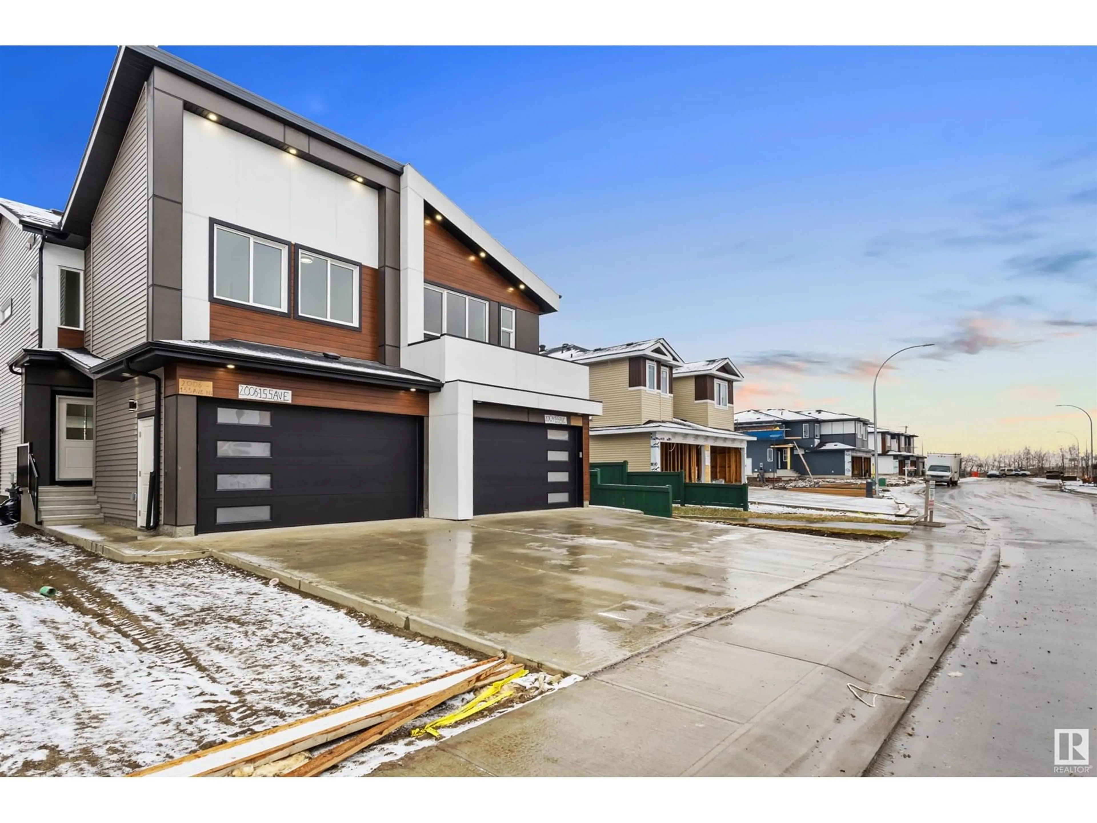 Frontside or backside of a home, the street view for 2006 155 AV NW, Edmonton Alberta T5Y6C5