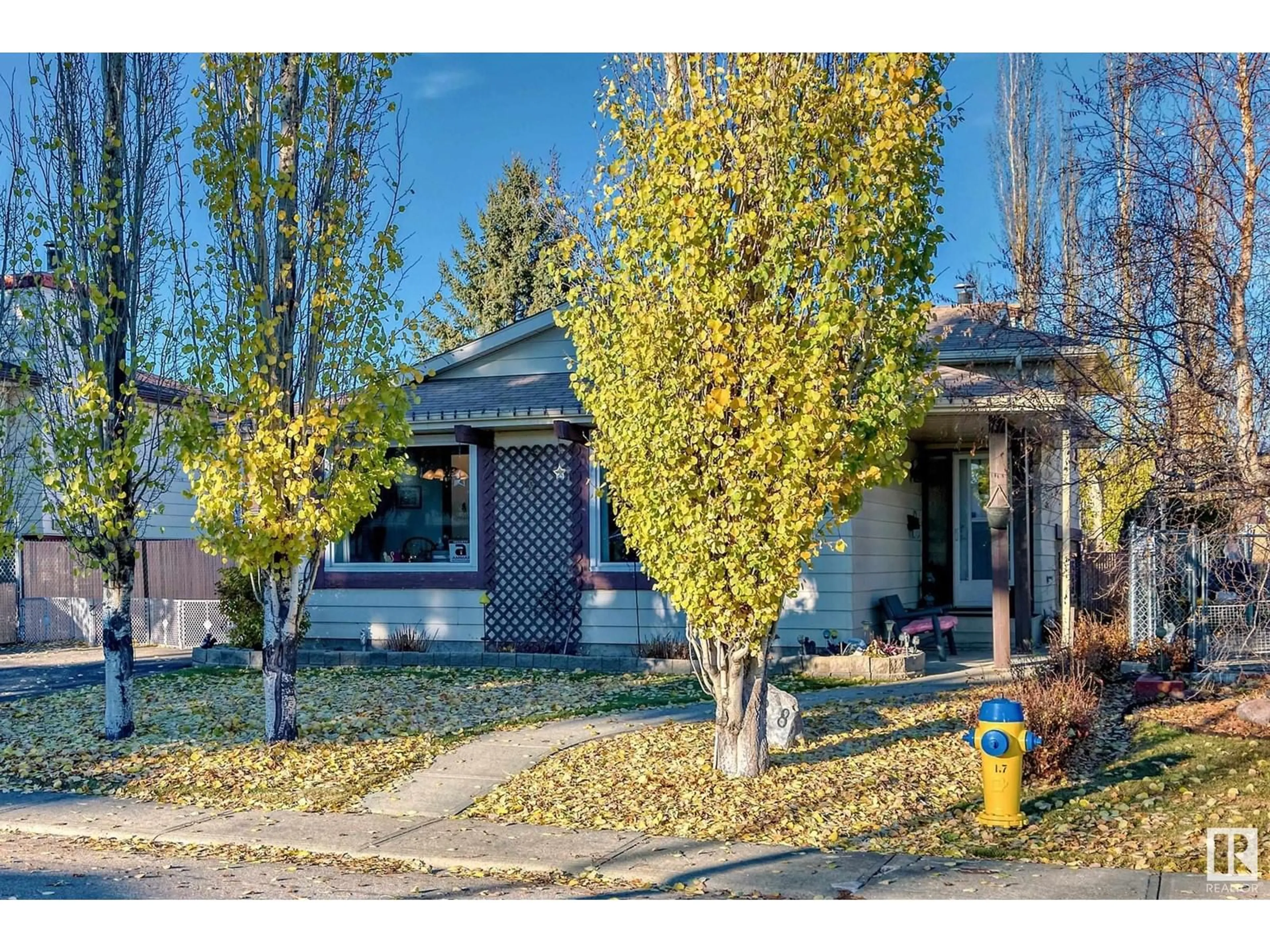 Frontside or backside of a home, the street view for 2928 149 AV NW, Edmonton Alberta T5Y1Z8