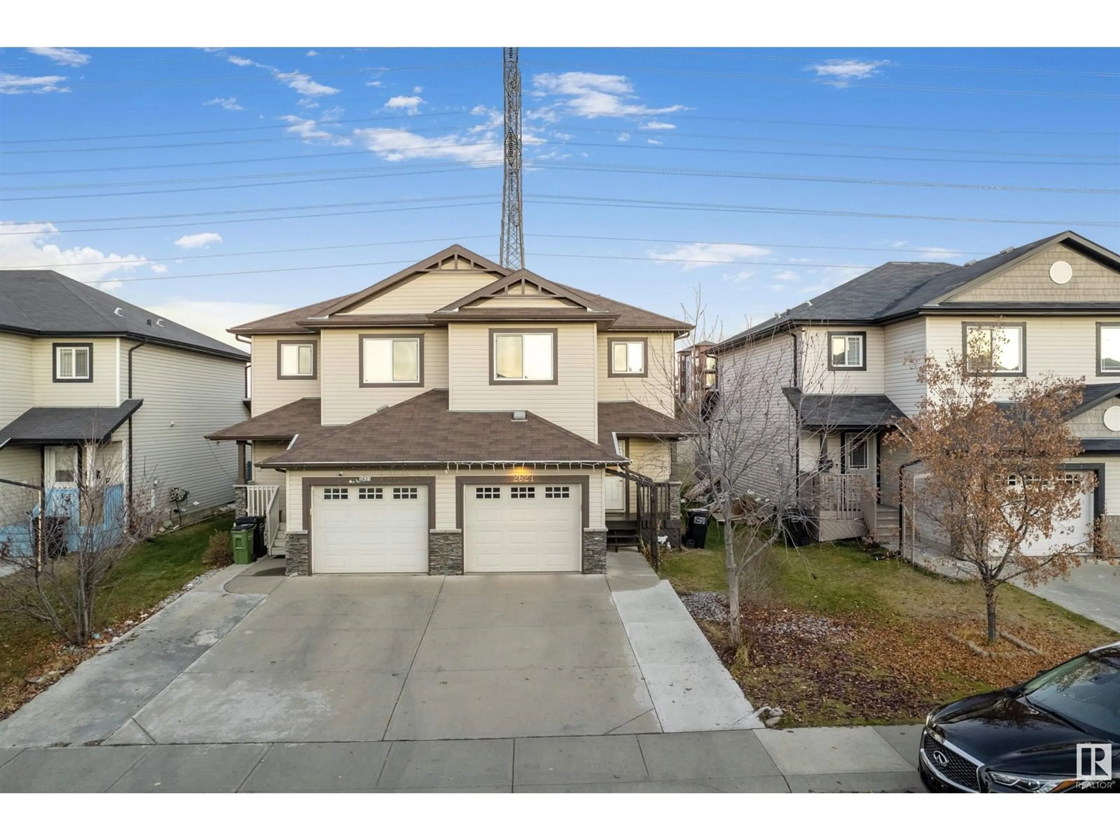 Frontside or backside of a home, the street view for 2627 29 ST NW, Edmonton Alberta T6T0G8