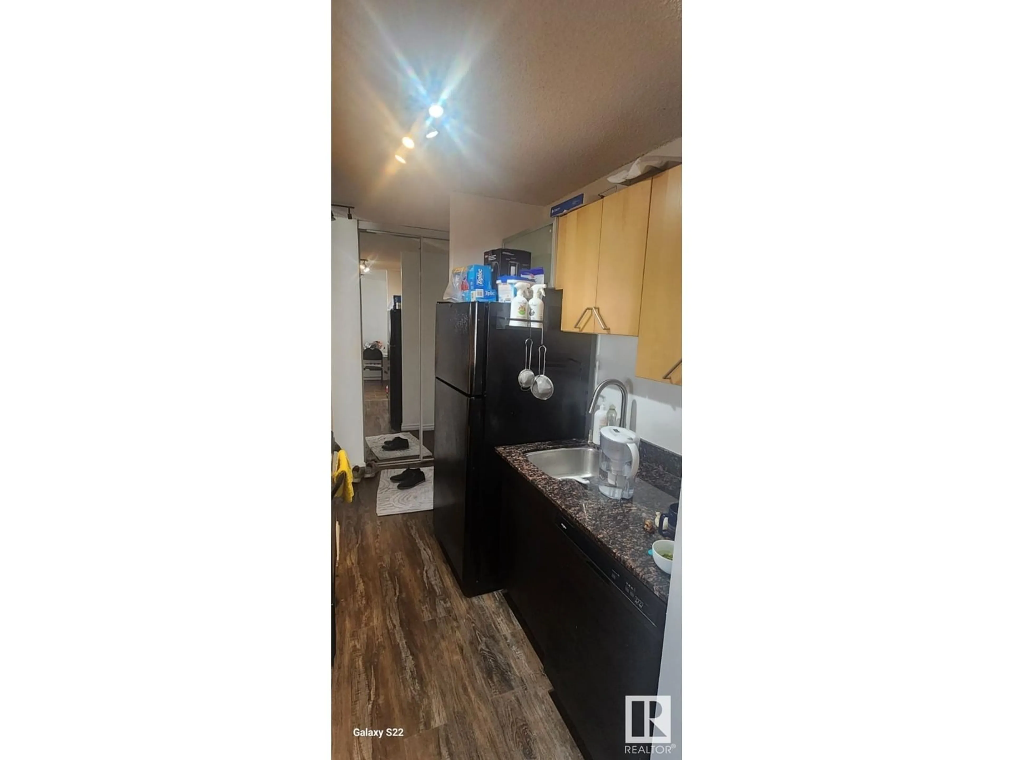 Kitchen, not visible floor, cottage for #612 13910 Stony Plain RD NW, Edmonton Alberta T5N3R2