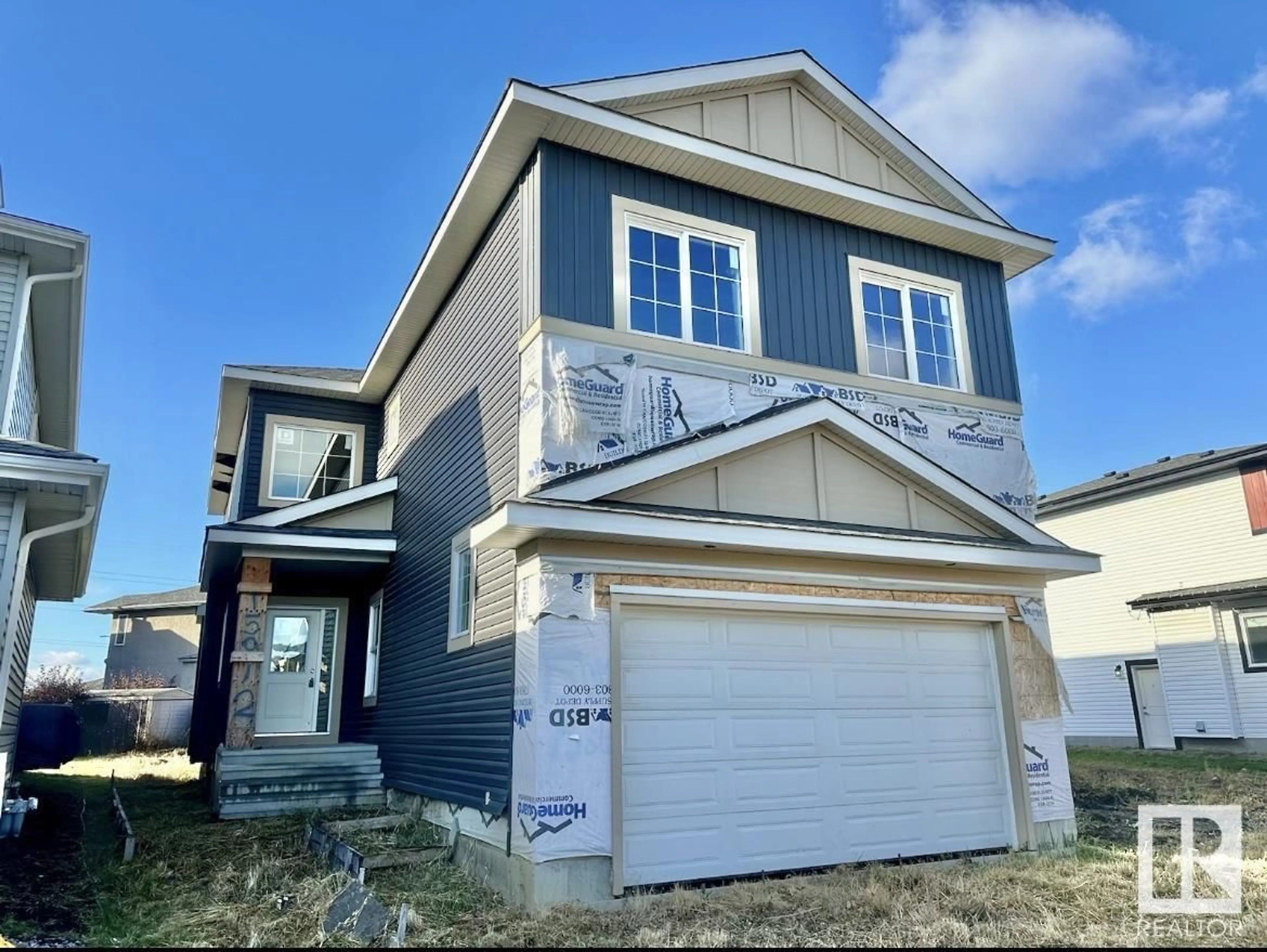 Frontside or backside of a home, the street view for 15012 15 ST NW, Edmonton Alberta T5Y3J1