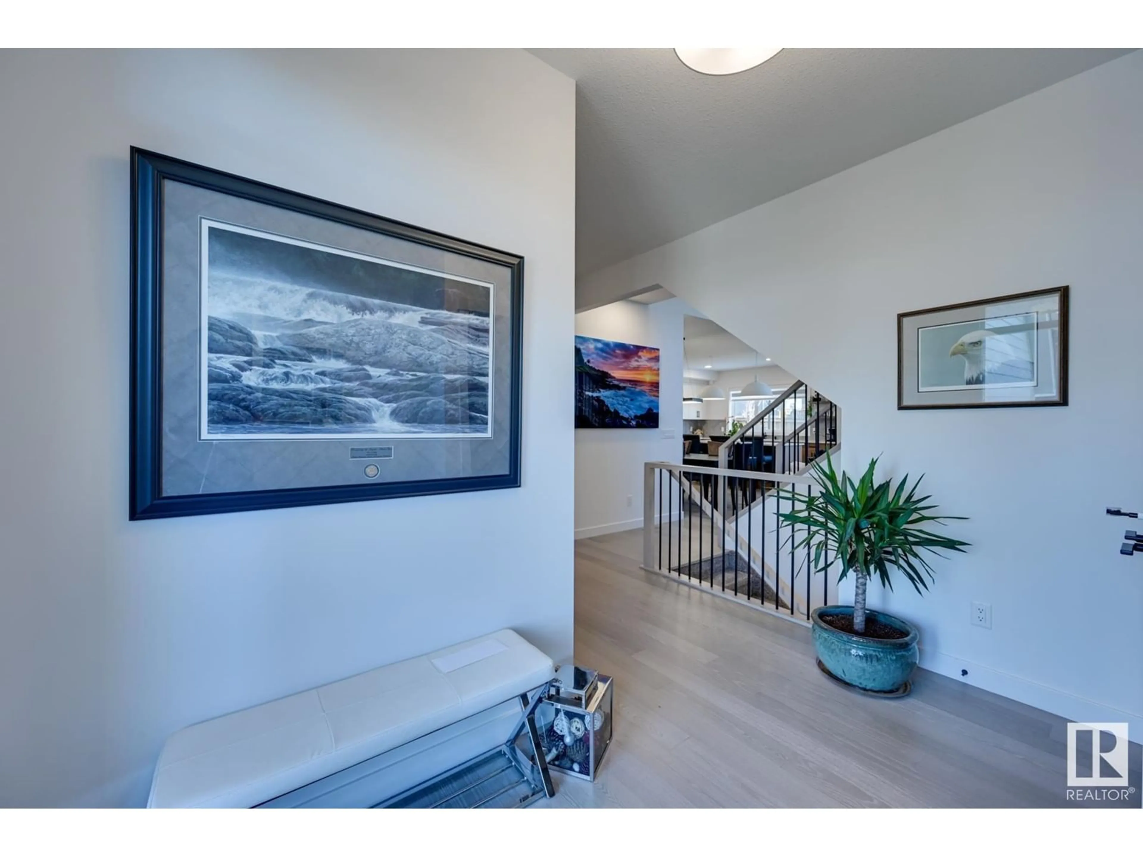 Indoor entryway, wood floors for 1410 HOWES CR SW, Edmonton Alberta T6W4G5