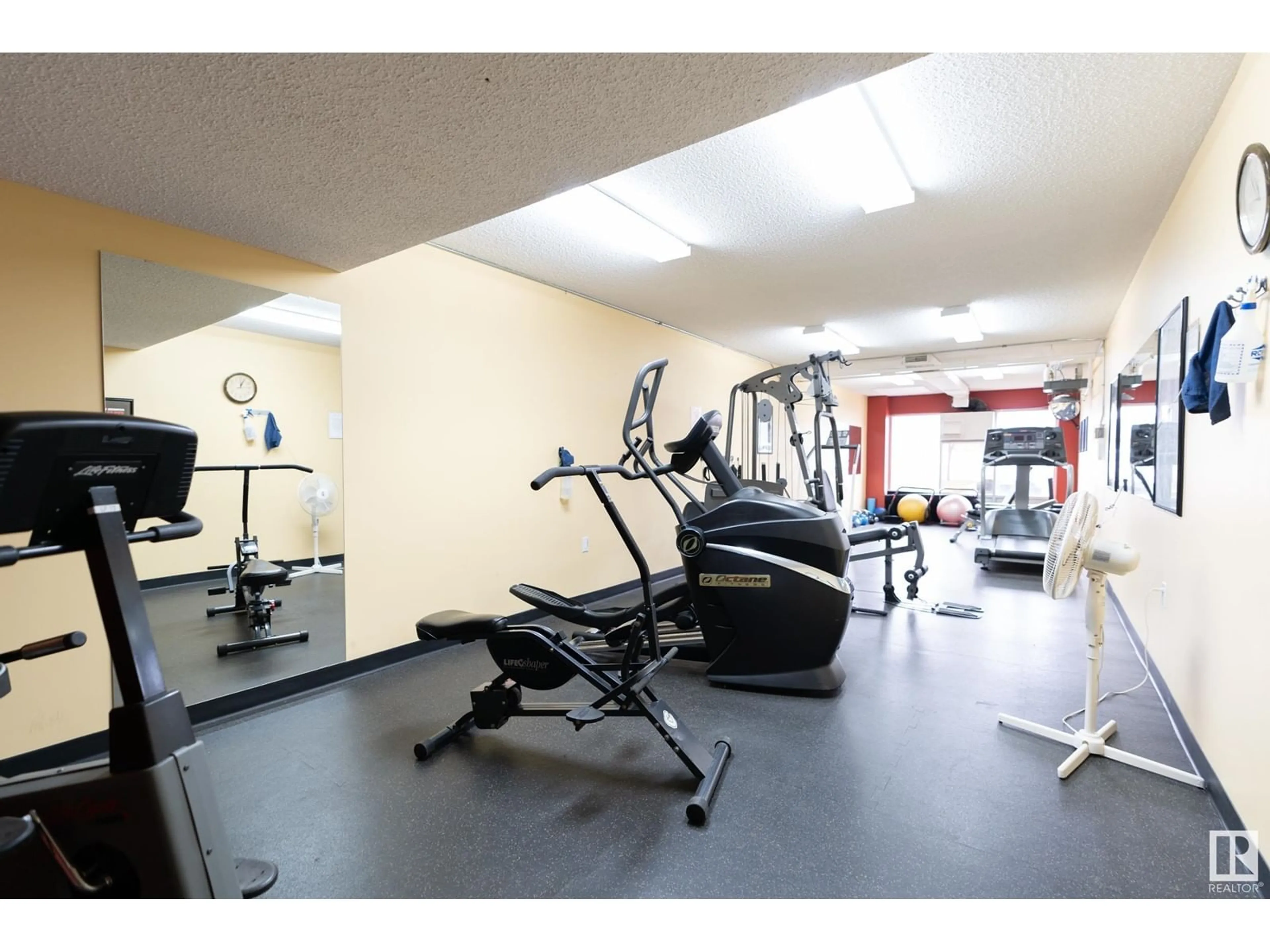 Gym or fitness room for #130 15499 CASTLE DOWNS RD NW, Edmonton Alberta T5X5Y3