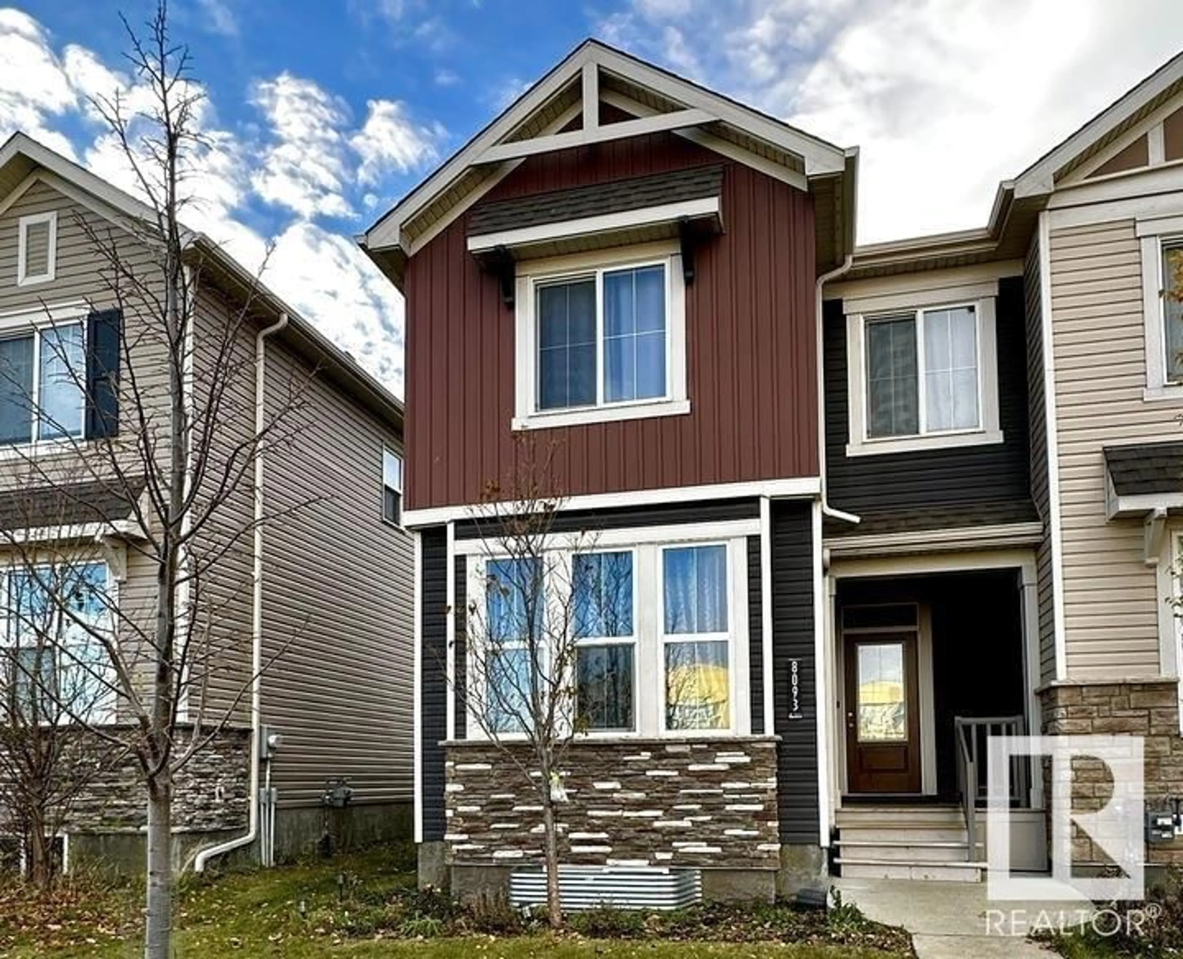 Frontside or backside of a home, cottage for 8093 CHAPPELLE WY SW, Edmonton Alberta T6W3L7