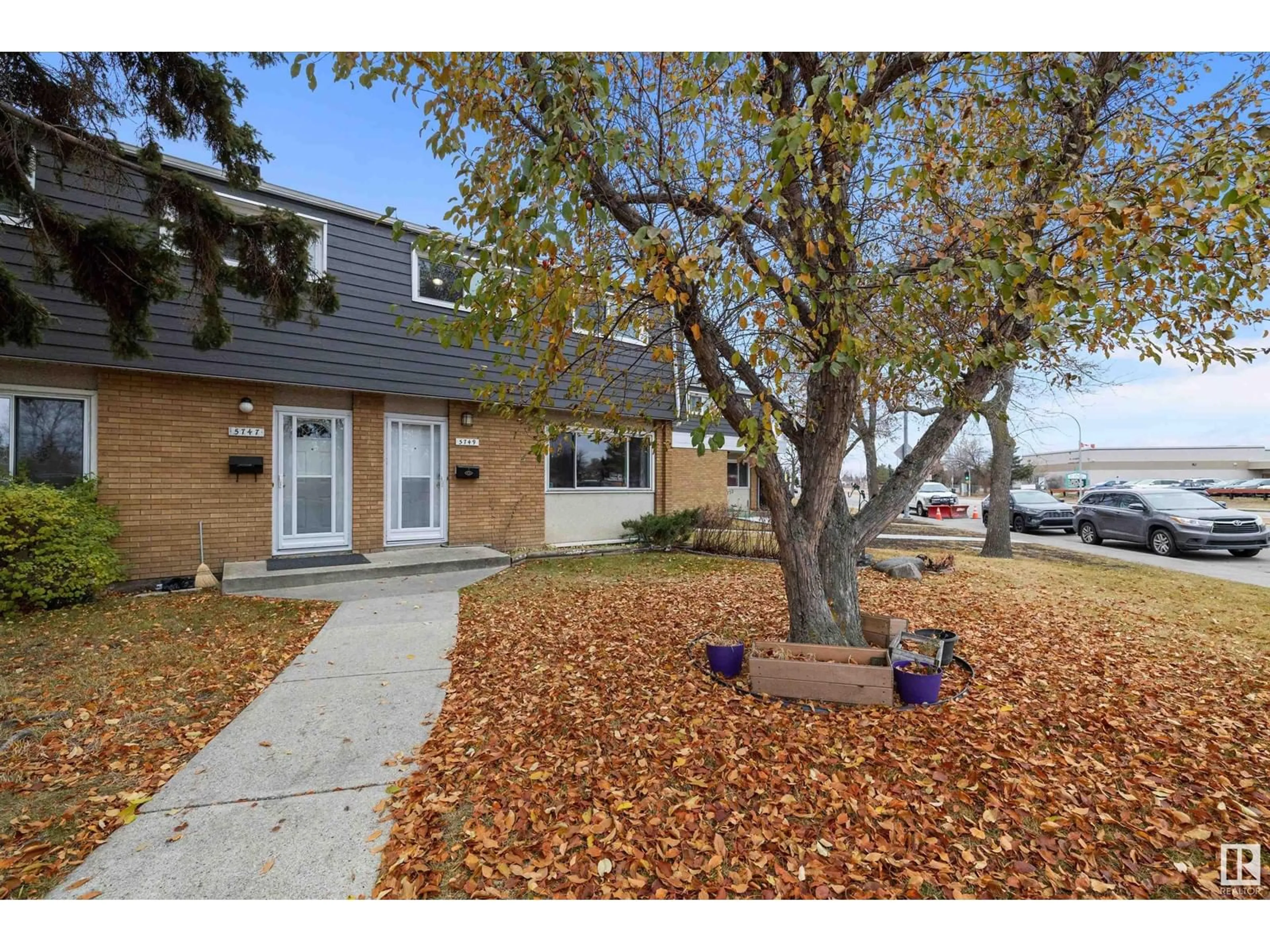 A pic from exterior of the house or condo, the street view for 5749 144 AV NW, Edmonton Alberta T5A1K6