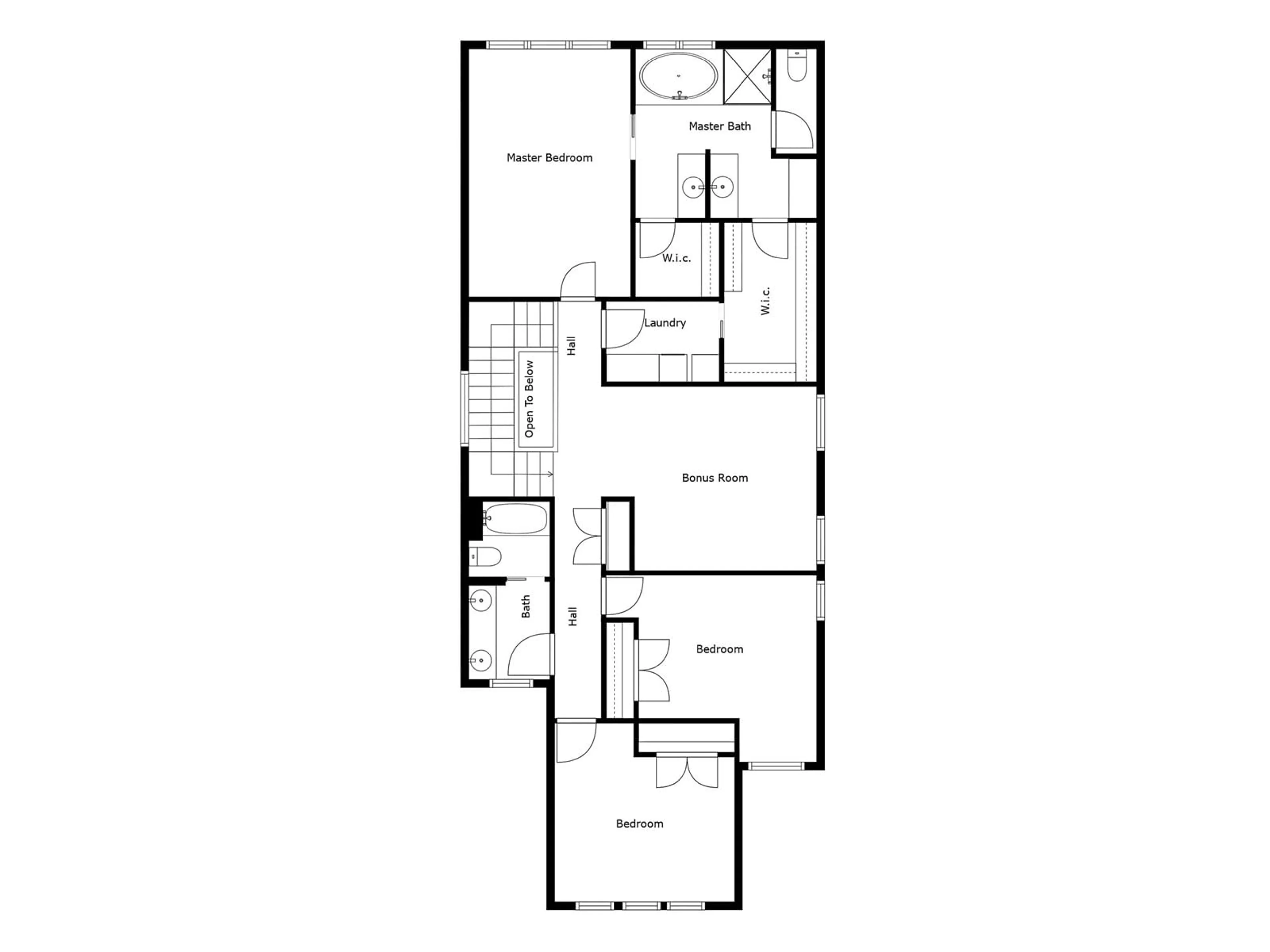 Floor plan for 2919 158 ST SW, Edmonton Alberta T6W4X4