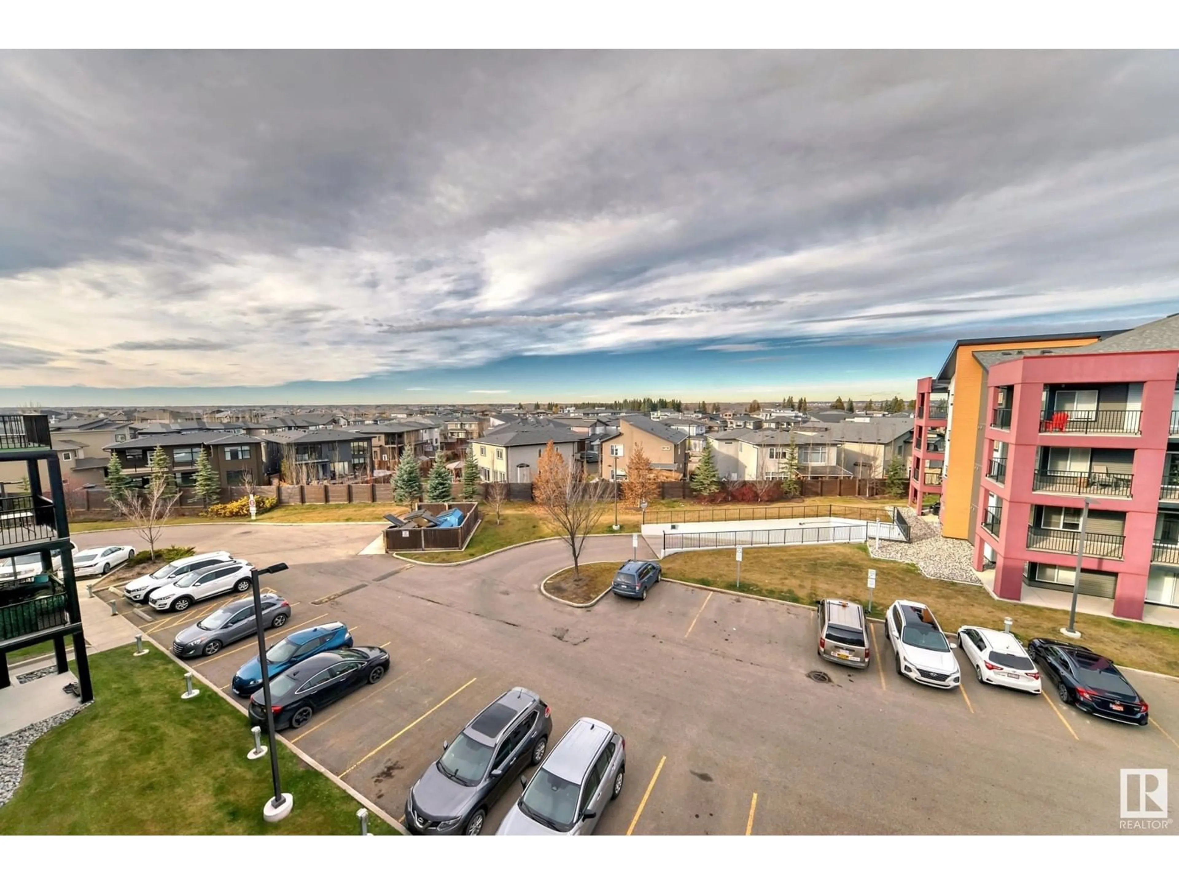 A pic from exterior of the house or condo, the street view for #429 344 WINDERMERE RD NW, Edmonton Alberta T6W2P2