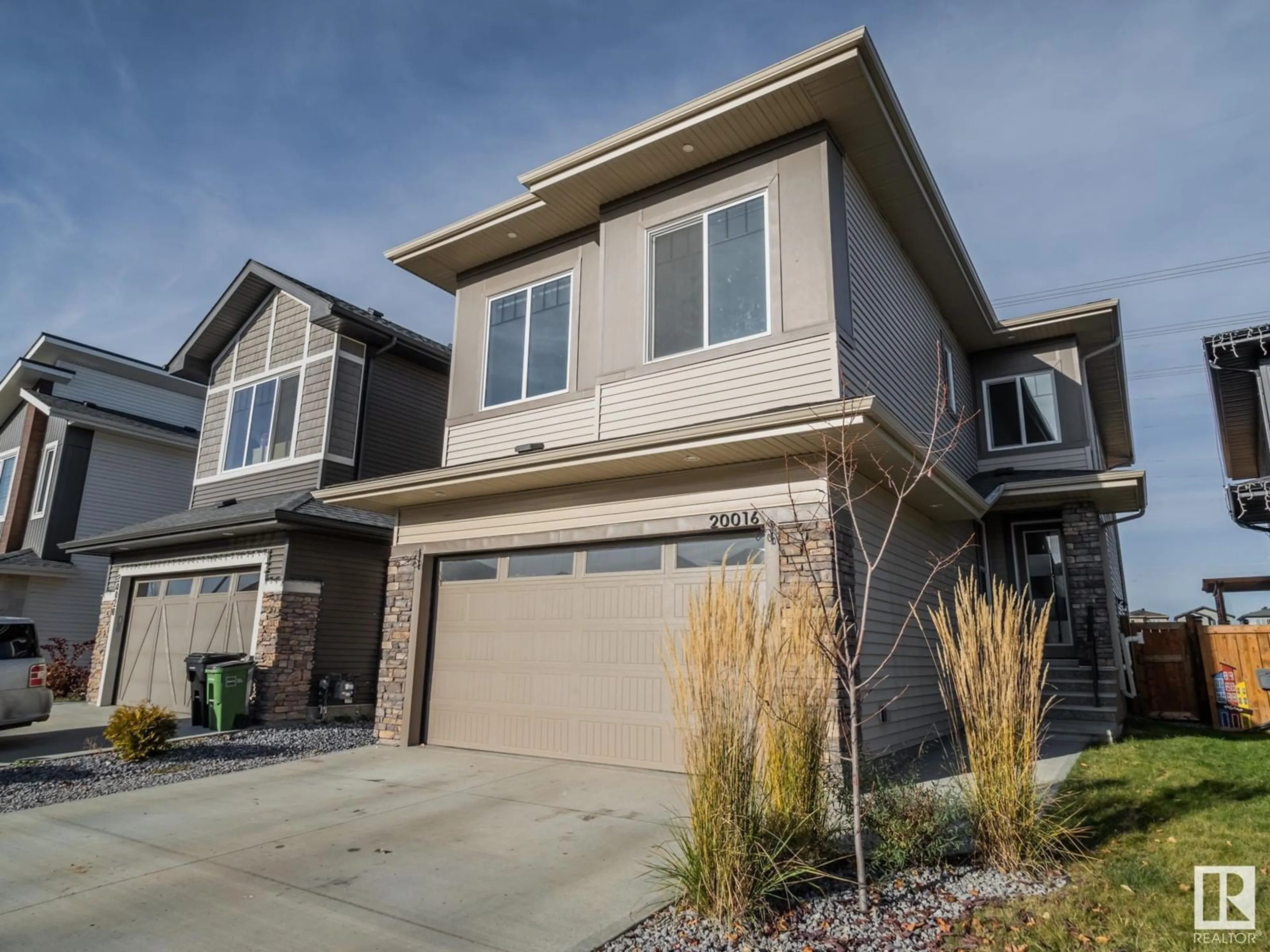 Frontside or backside of a home, the street view for 20016 29 AV NW, Edmonton Alberta T6M0W8