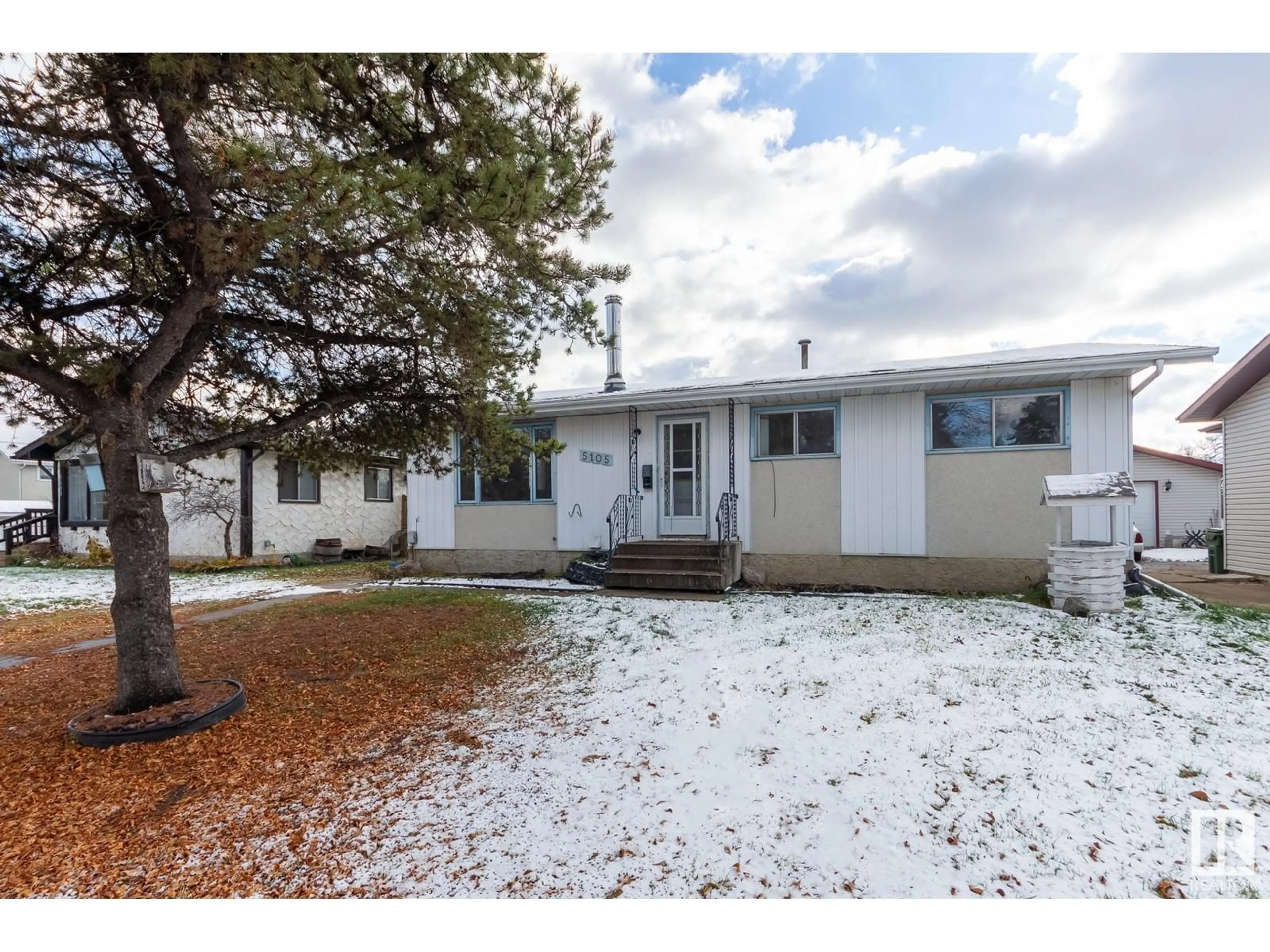 Frontside or backside of a home, the street view for 5105 57 AV, Leduc Alberta T9E5S4