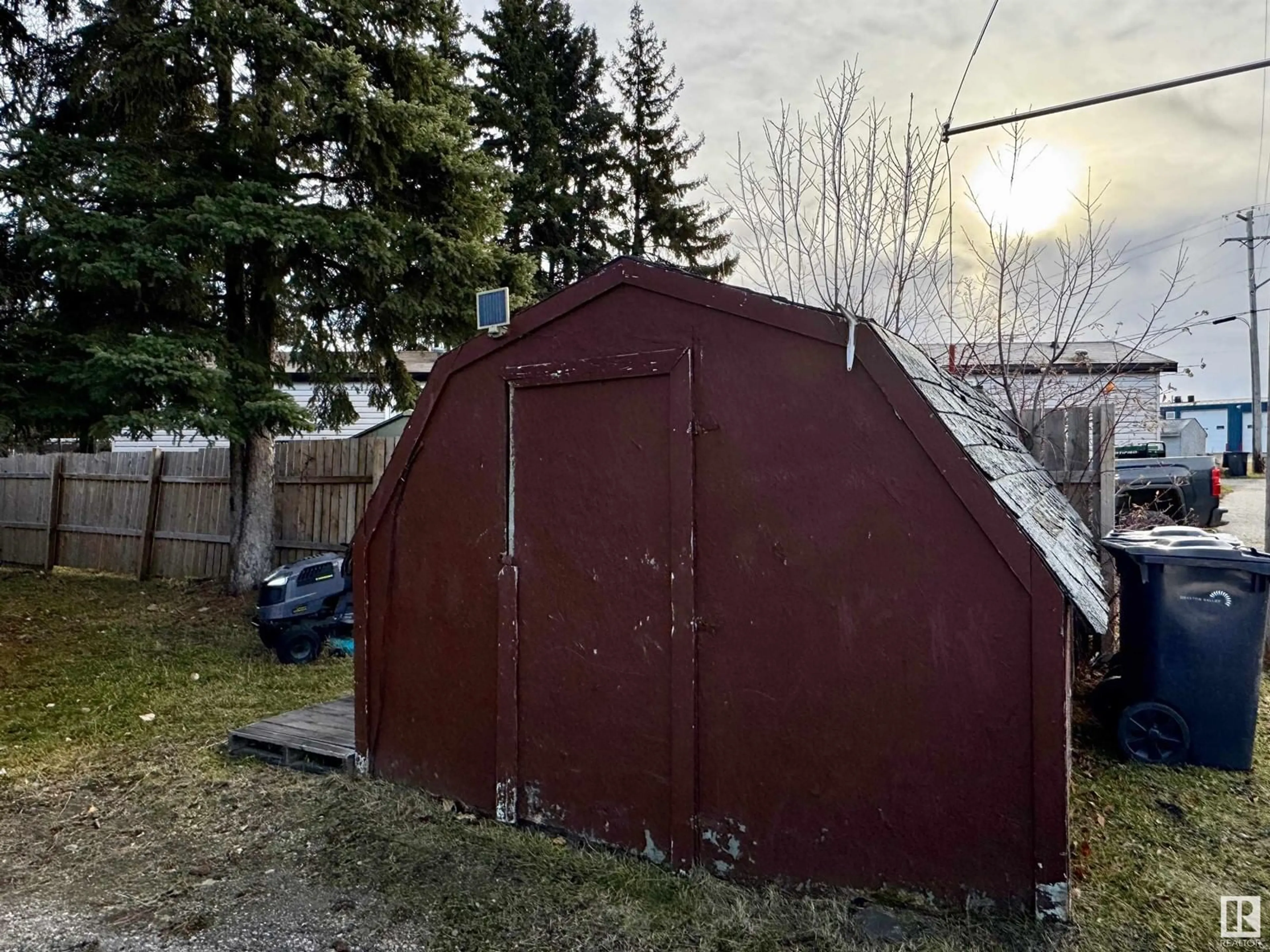 Shed for #53 5002 56 AV, Drayton Valley Alberta T7A1M6