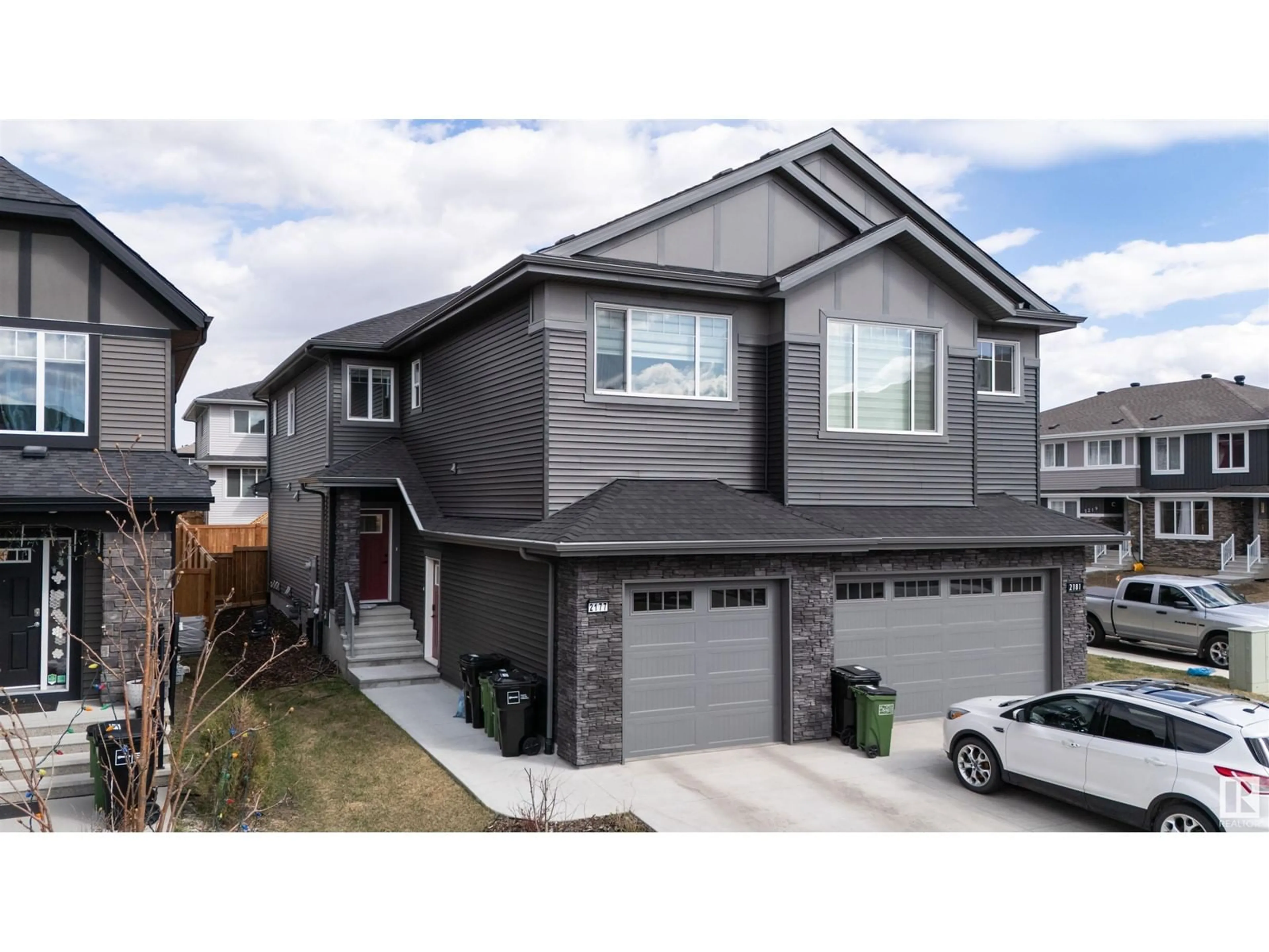 Frontside or backside of a home, the street view for 2177 52A ST SW, Edmonton Alberta T6X1X5