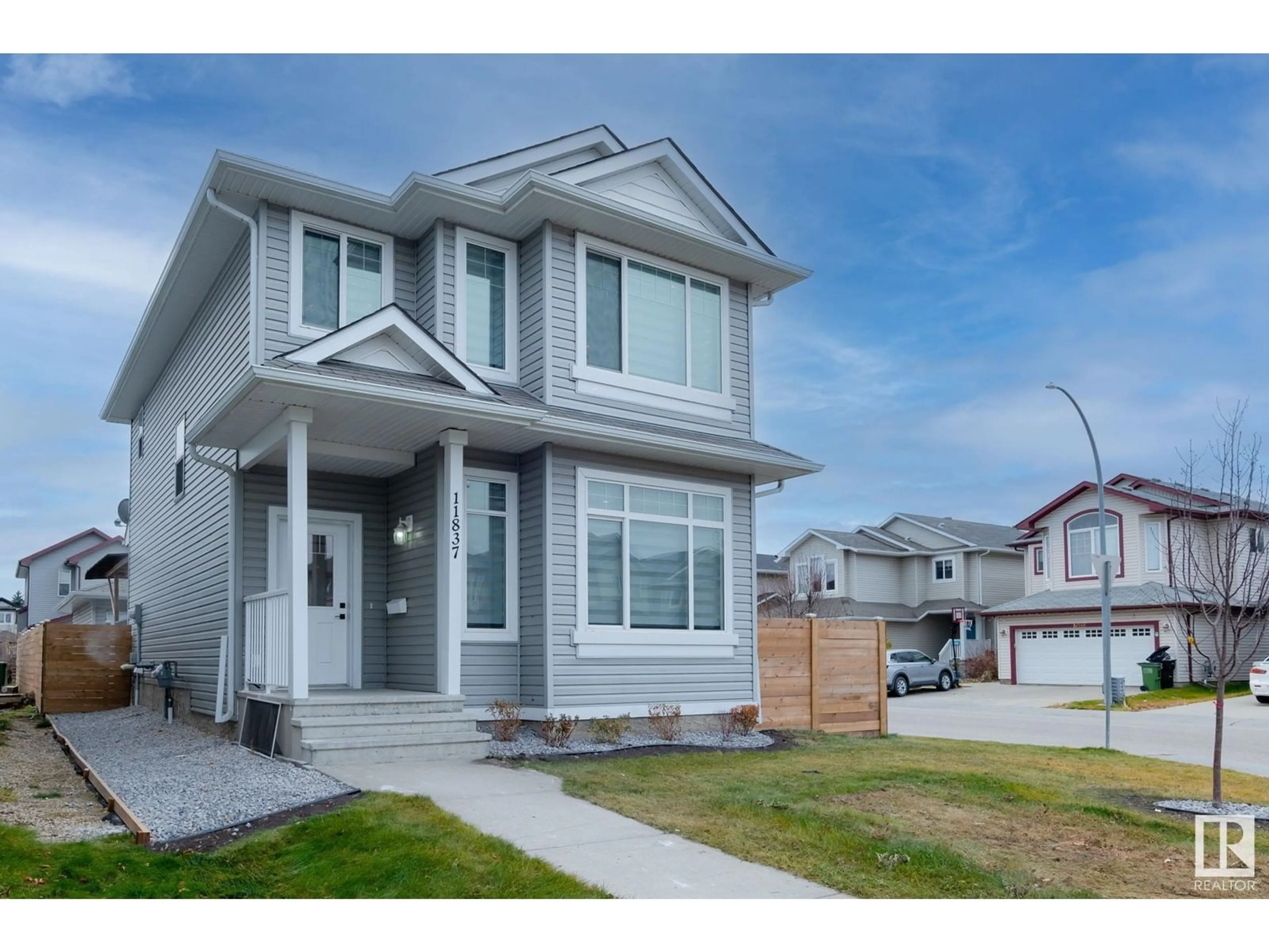 Frontside or backside of a home, the street view for 11837 167 B AV NW NW, Edmonton Alberta T5X0B3