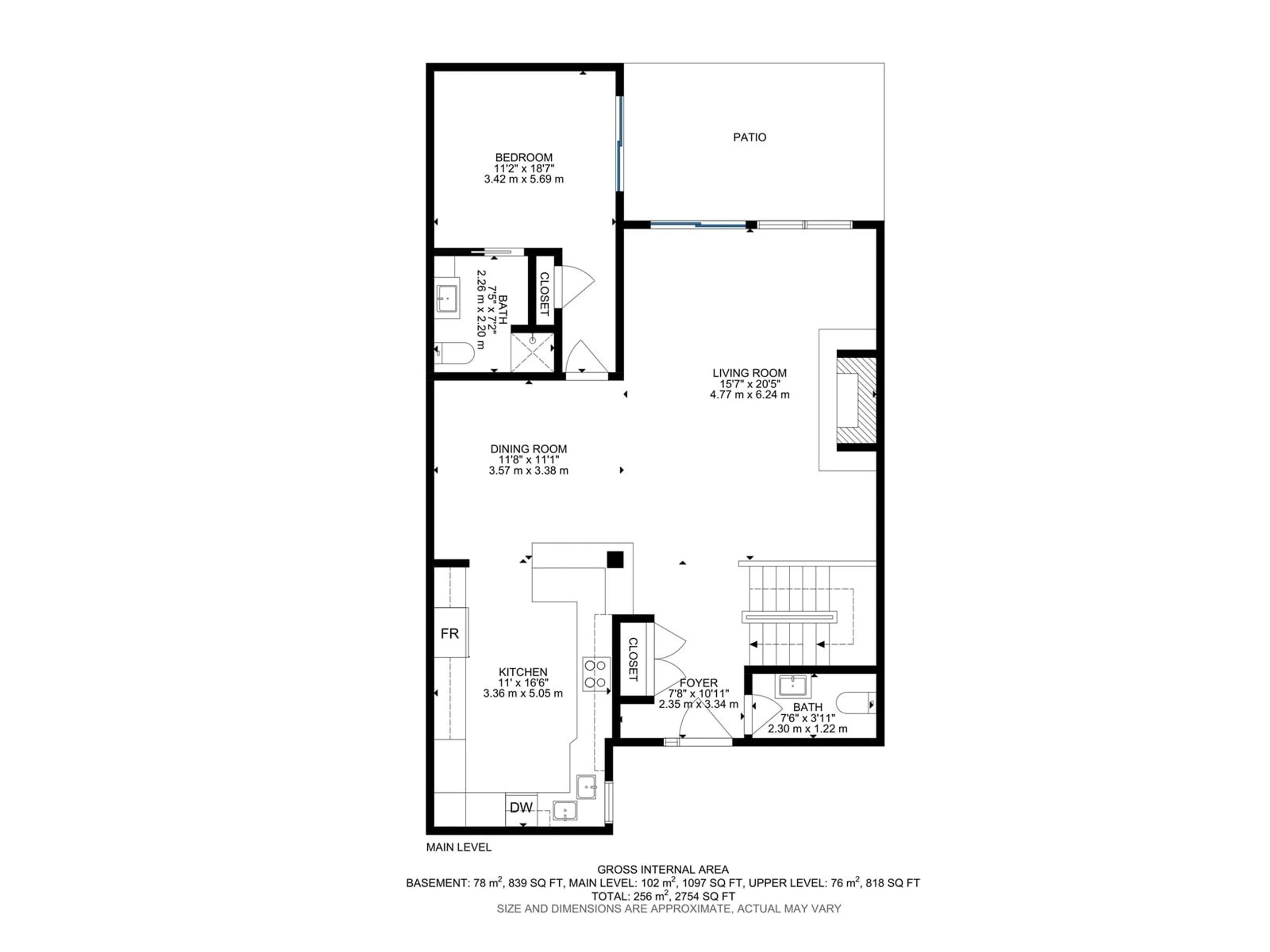 Floor plan for #46 500 LESSARD DR NW NW, Edmonton Alberta T6M1G1